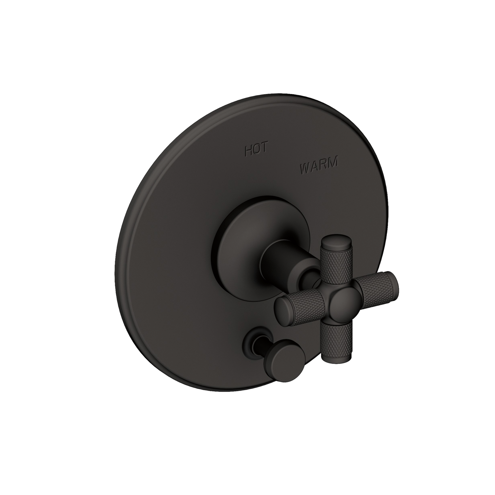 Newport Brass Clemens Balanced Pressure Tub & Shower Diverter Plate with Handle