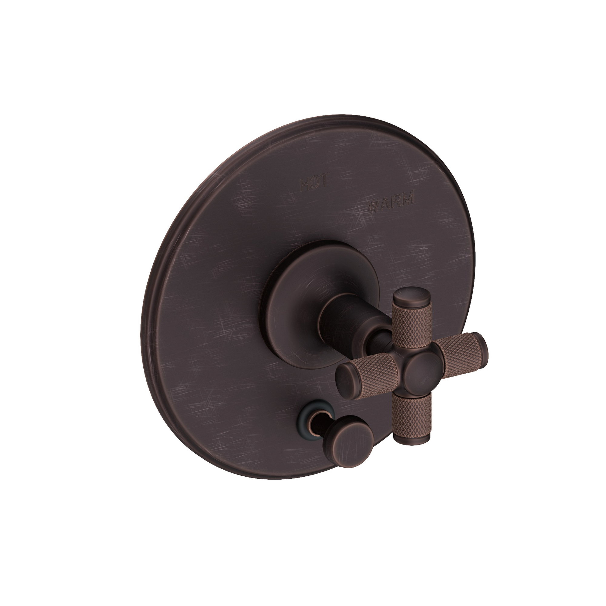 Newport Brass Clemens Balanced Pressure Tub & Shower Diverter Plate with Handle
