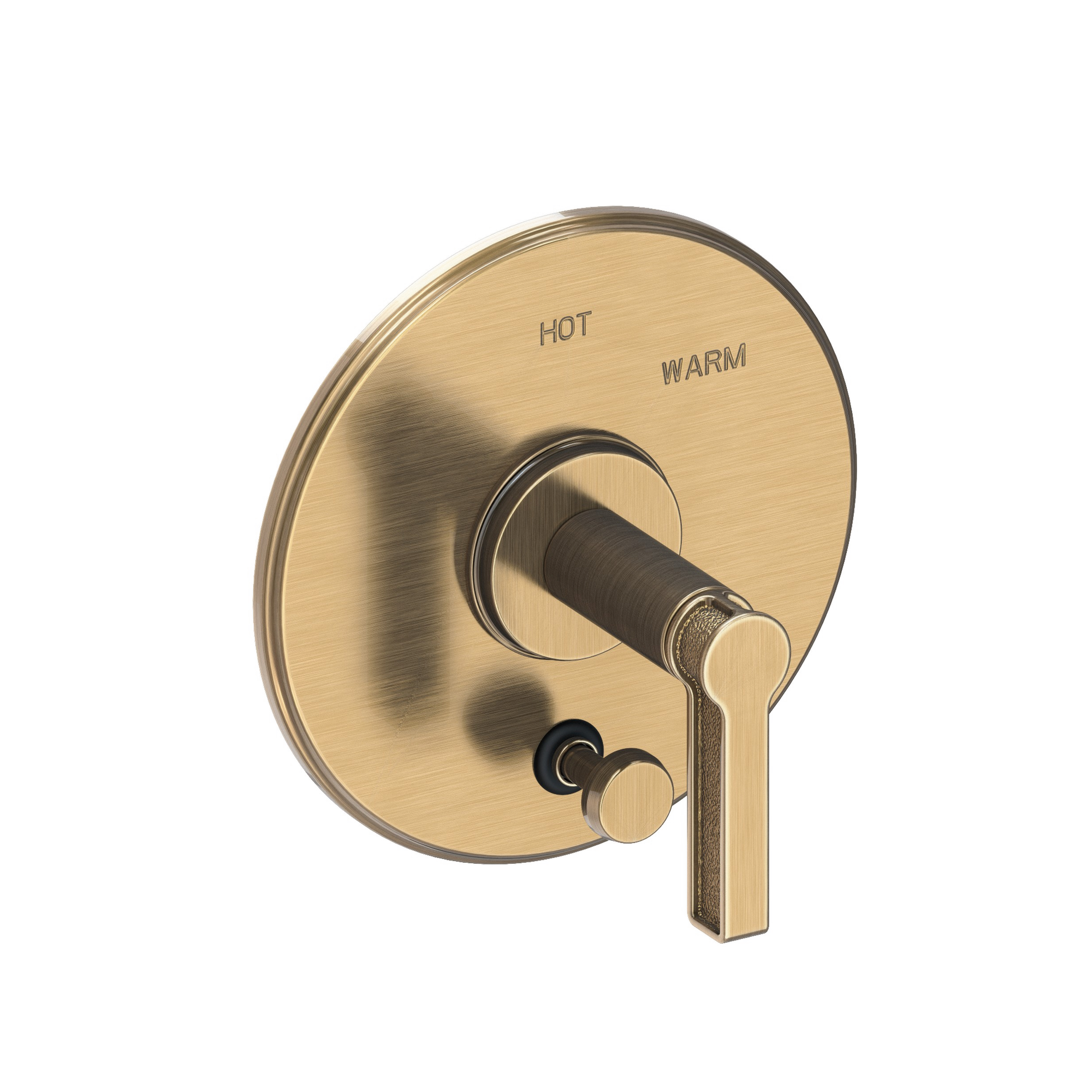 Newport Brass Griffey Balanced Pressure Tub & Shower Diverter Plate with Handle