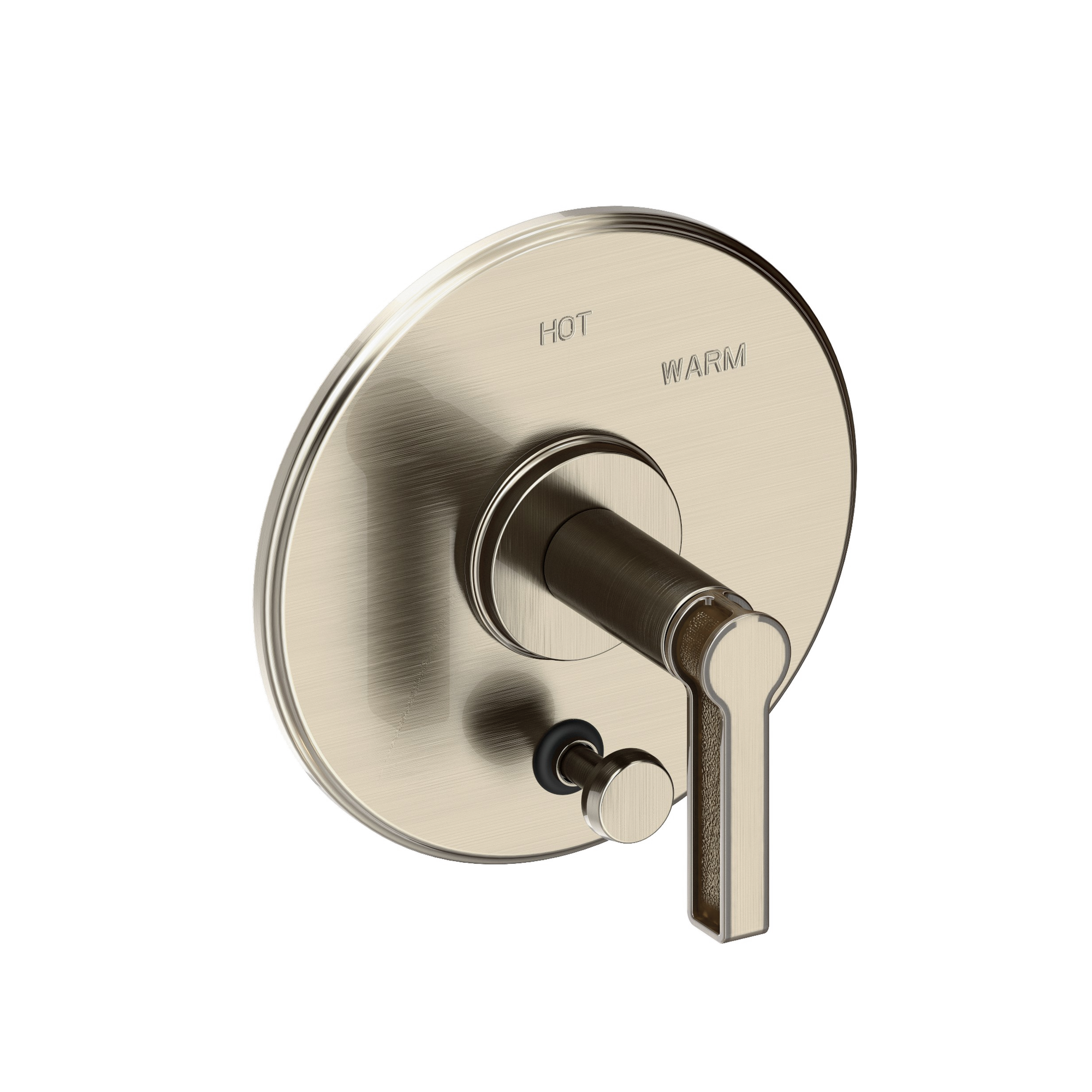 Newport Brass Griffey Balanced Pressure Tub & Shower Diverter Plate with Handle