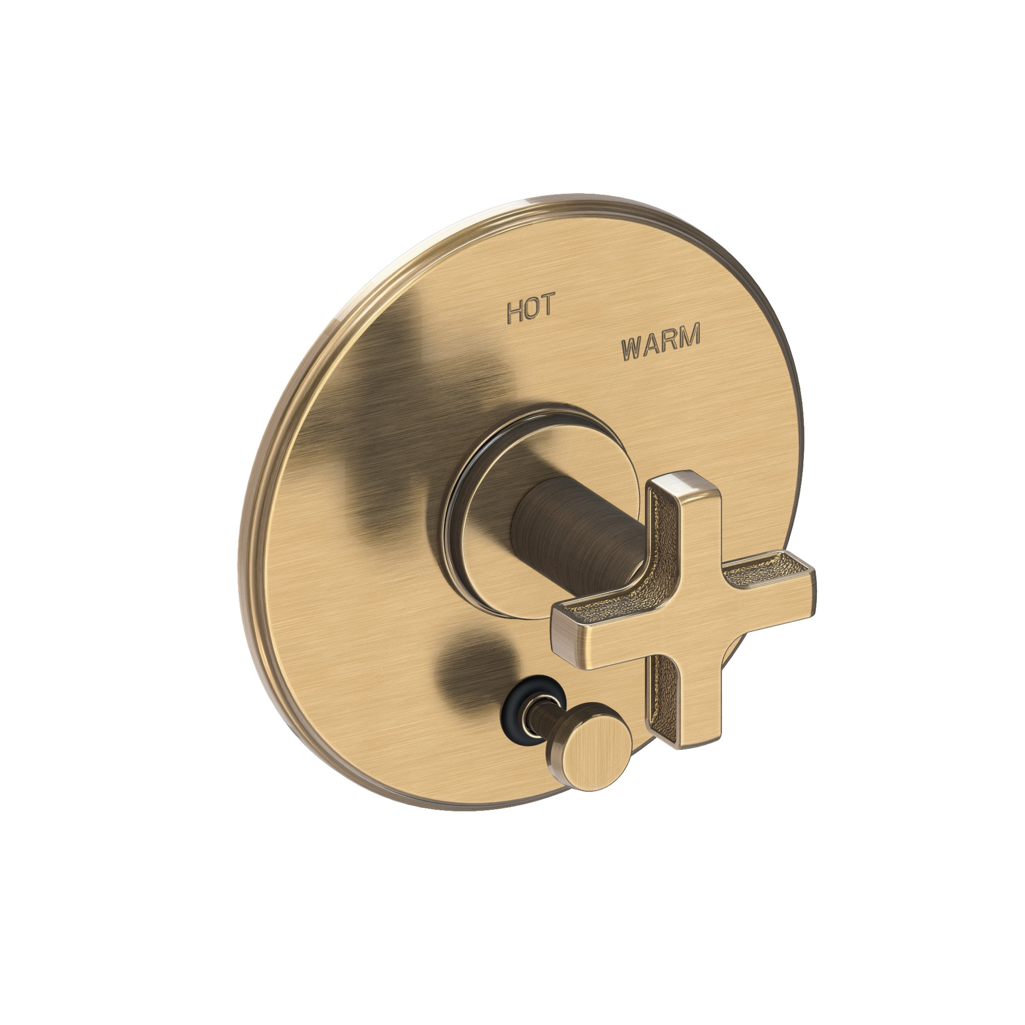 Newport Brass Griffey Balanced Pressure Tub & Shower Diverter Plate with Handle