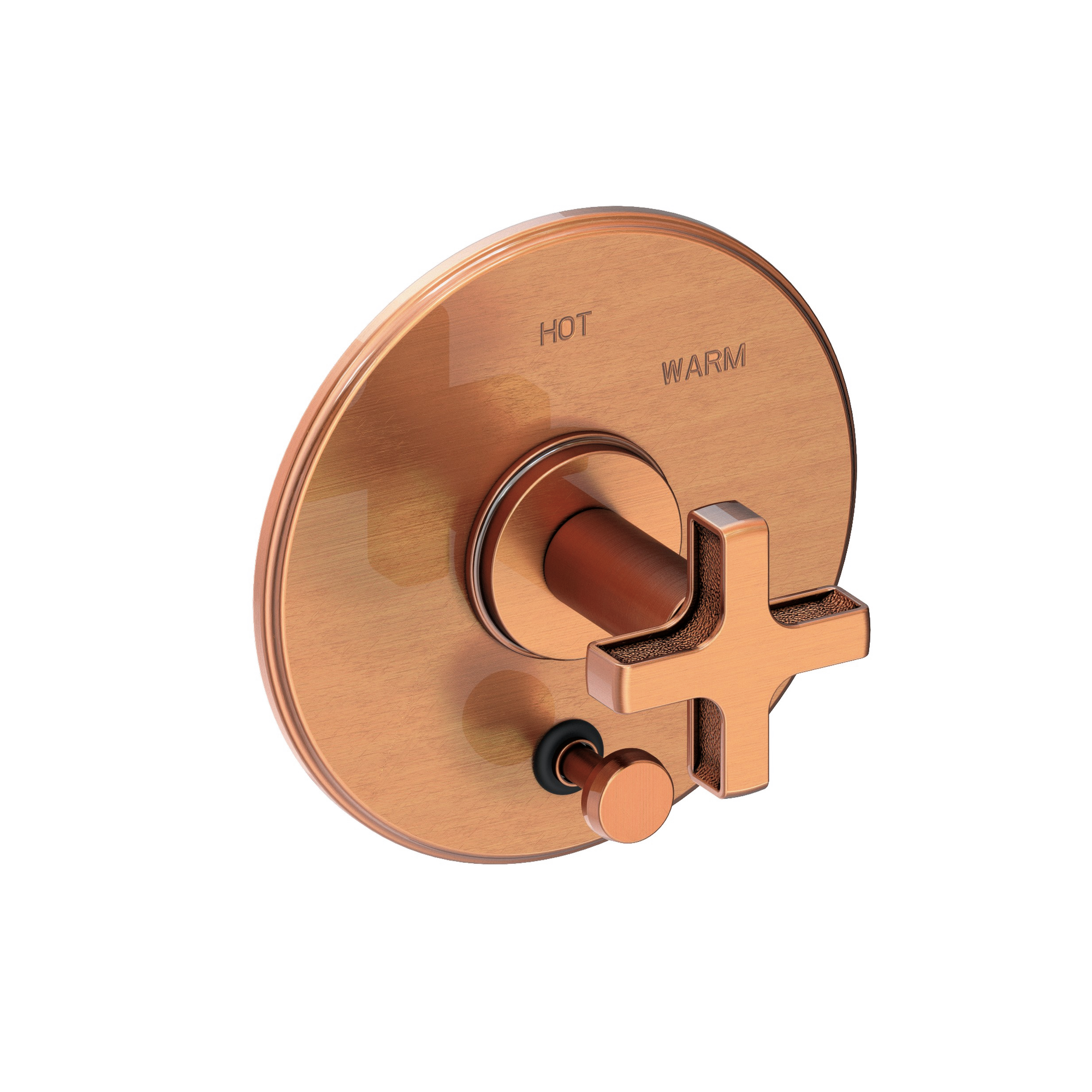 Newport Brass Griffey Balanced Pressure Tub & Shower Diverter Plate with Handle