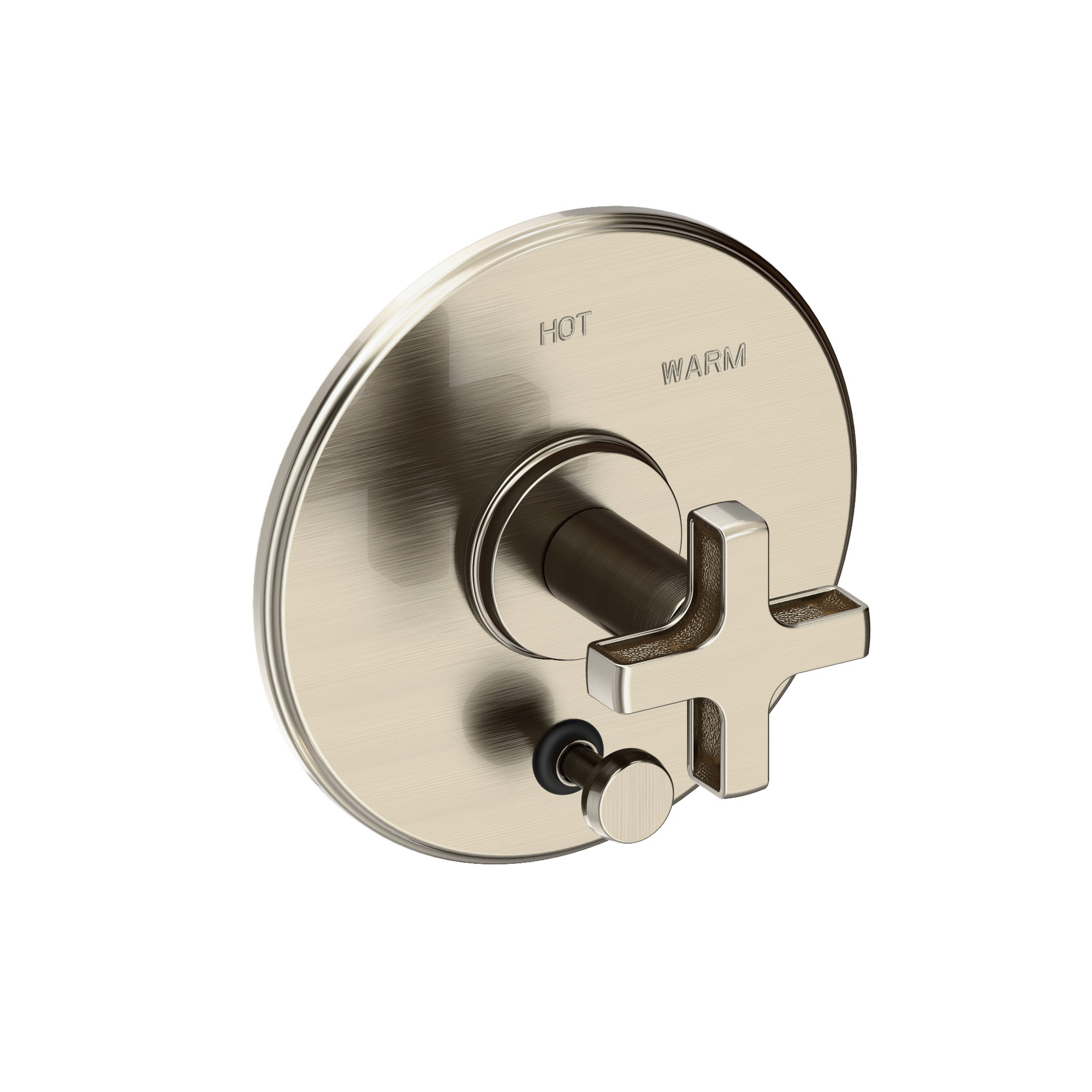 Newport Brass Griffey Balanced Pressure Tub & Shower Diverter Plate with Handle