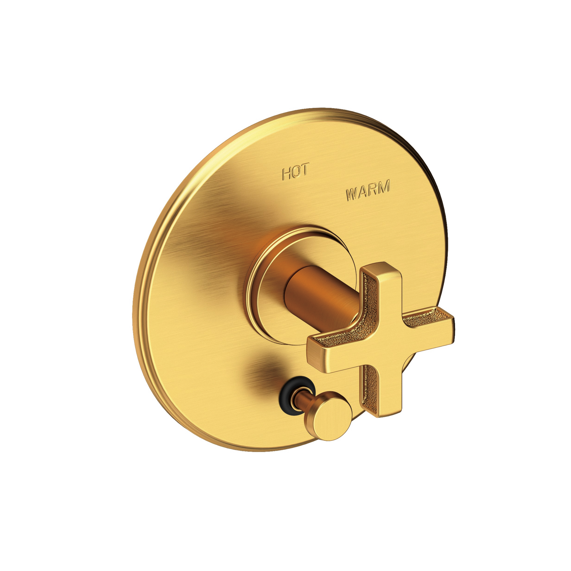 Newport Brass Griffey Balanced Pressure Tub & Shower Diverter Plate with Handle