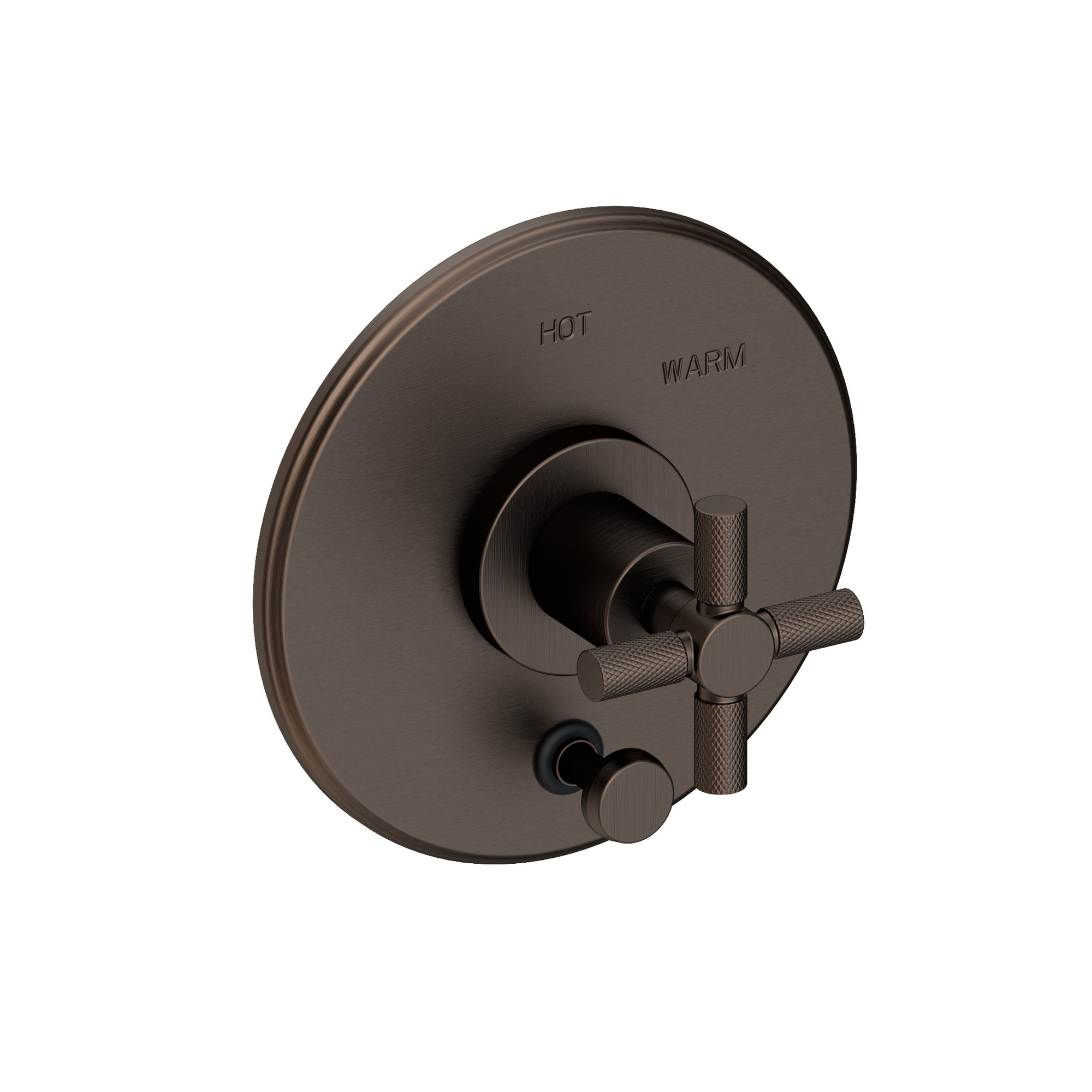 Newport Brass Muncy Balanced Pressure Tub & Shower Diverter Plate with Handle