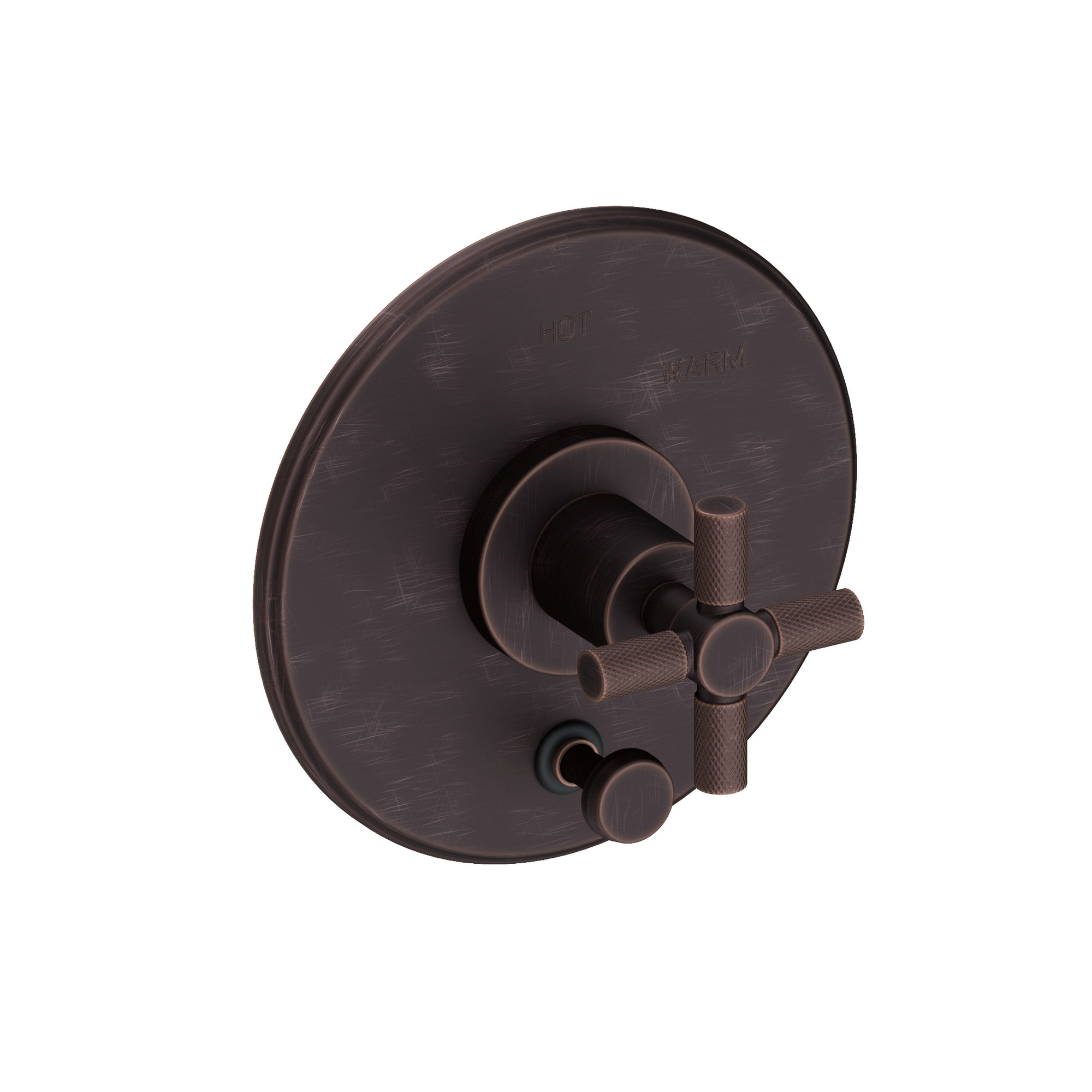 Newport Brass Muncy Balanced Pressure Tub & Shower Diverter Plate with Handle