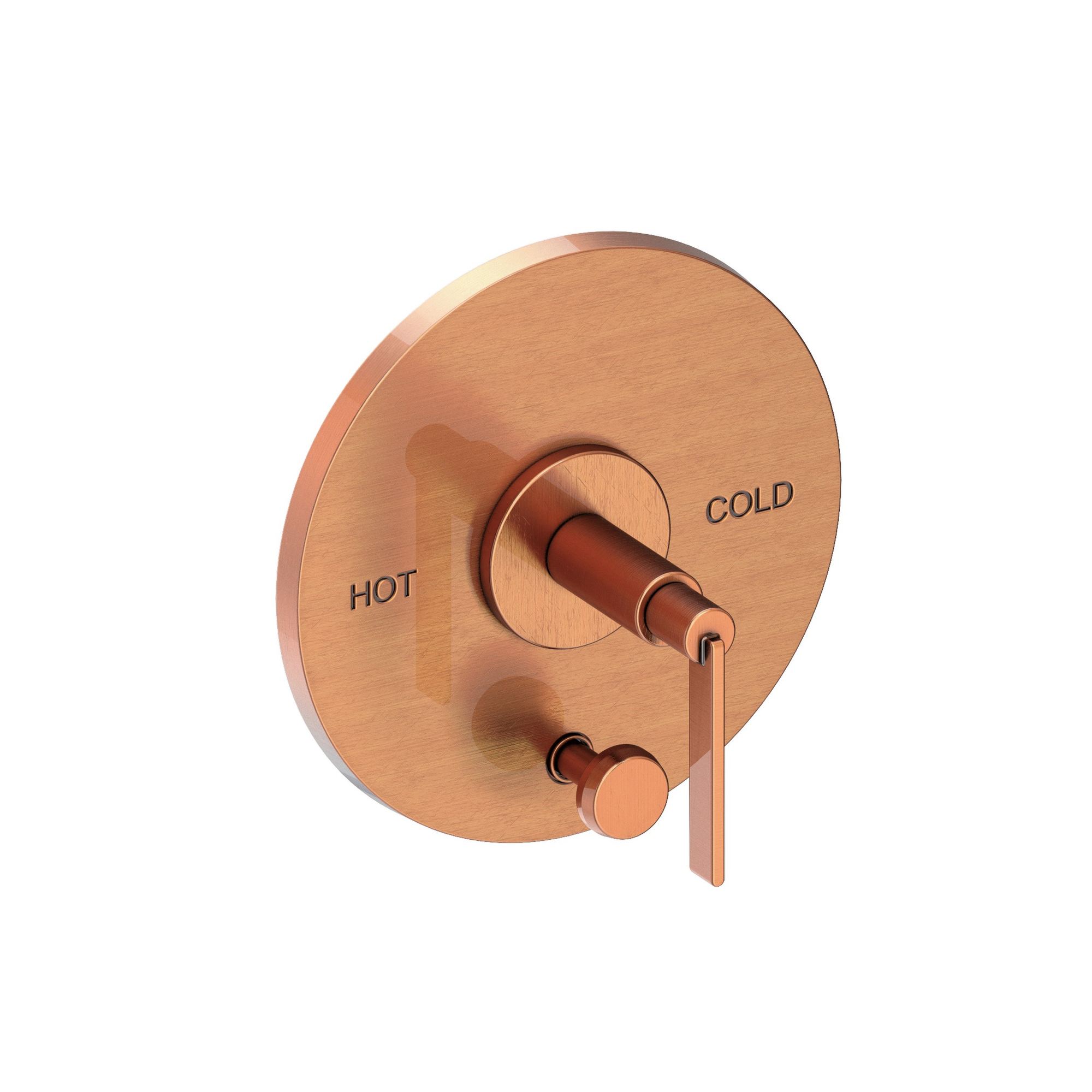 Newport Brass Tolmin® Balanced Pressure Tub & Shower Diverter Plate with Handle