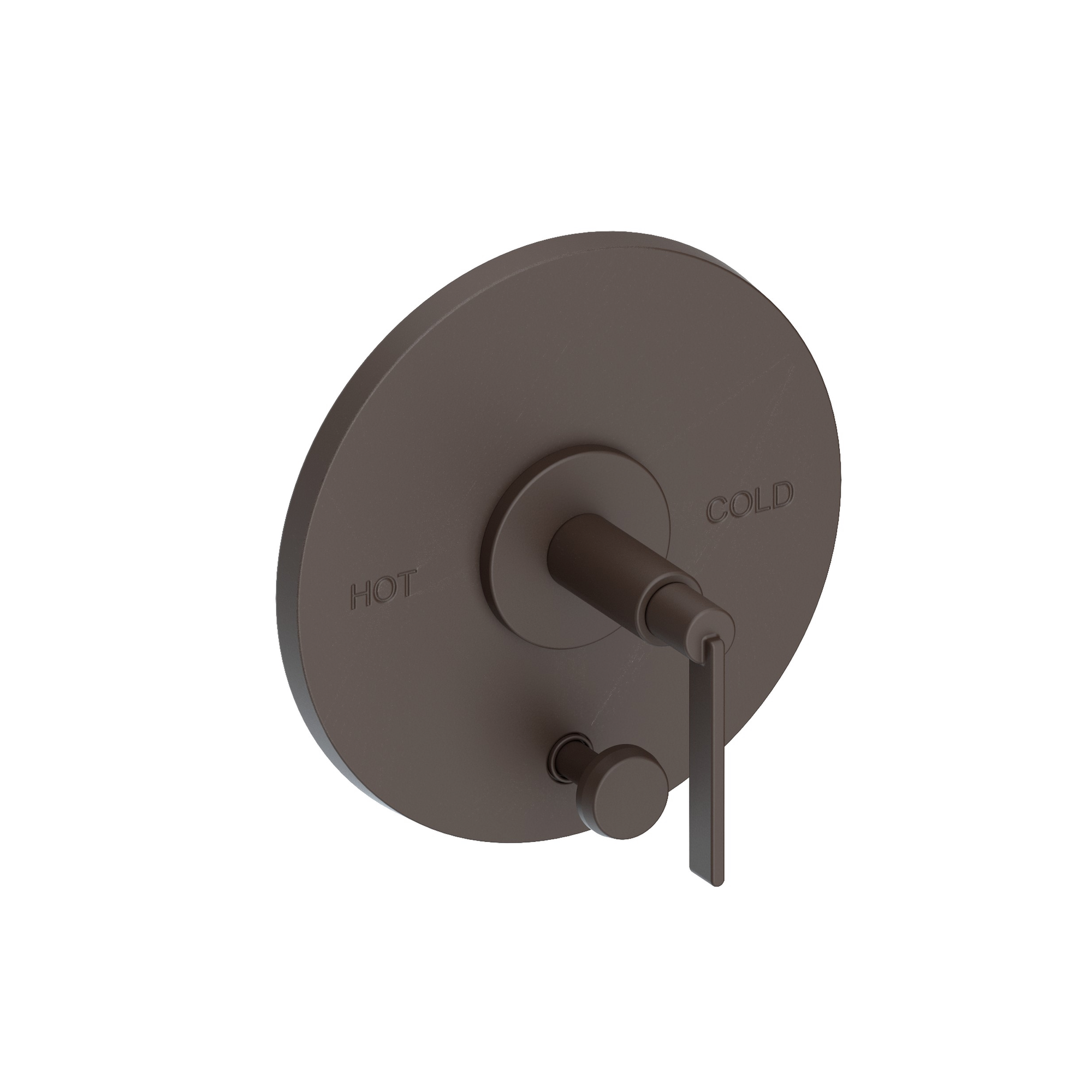 Newport Brass Tolmin® Balanced Pressure Tub & Shower Diverter Plate with Handle