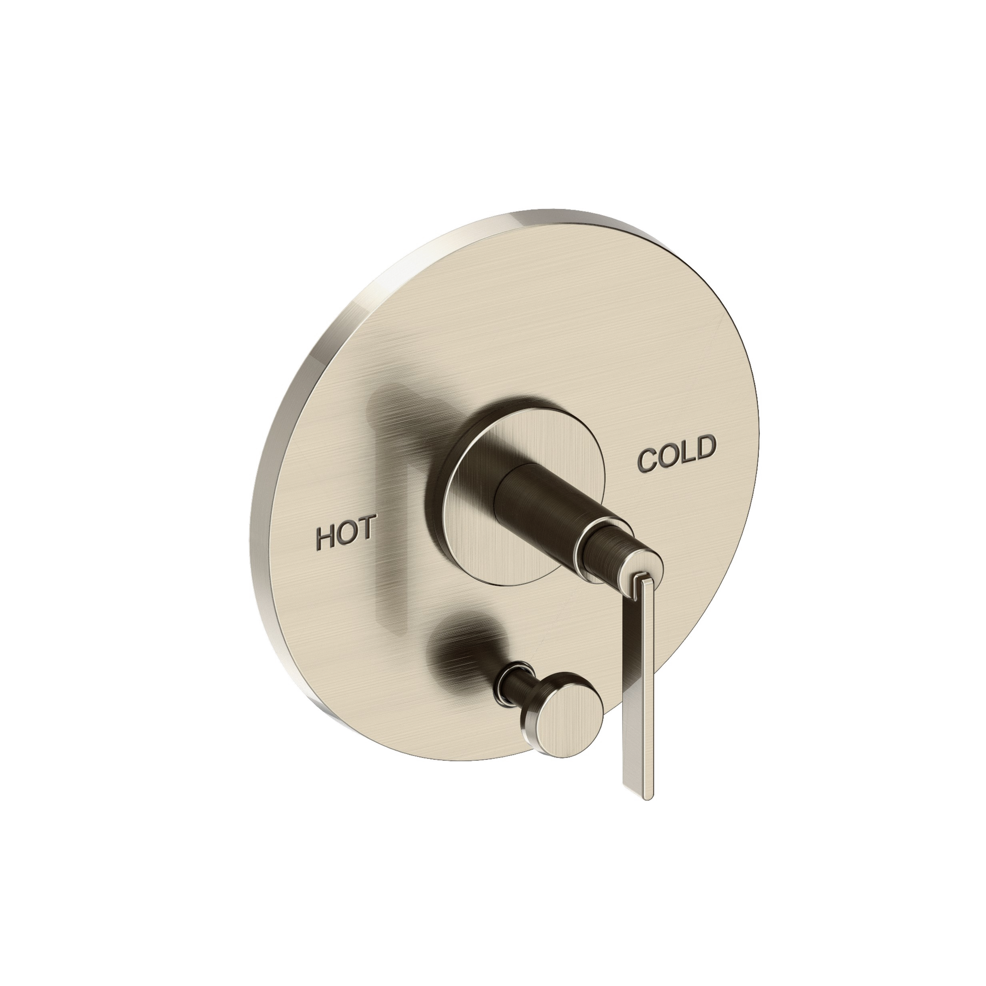 Newport Brass Tolmin® Balanced Pressure Tub & Shower Diverter Plate with Handle