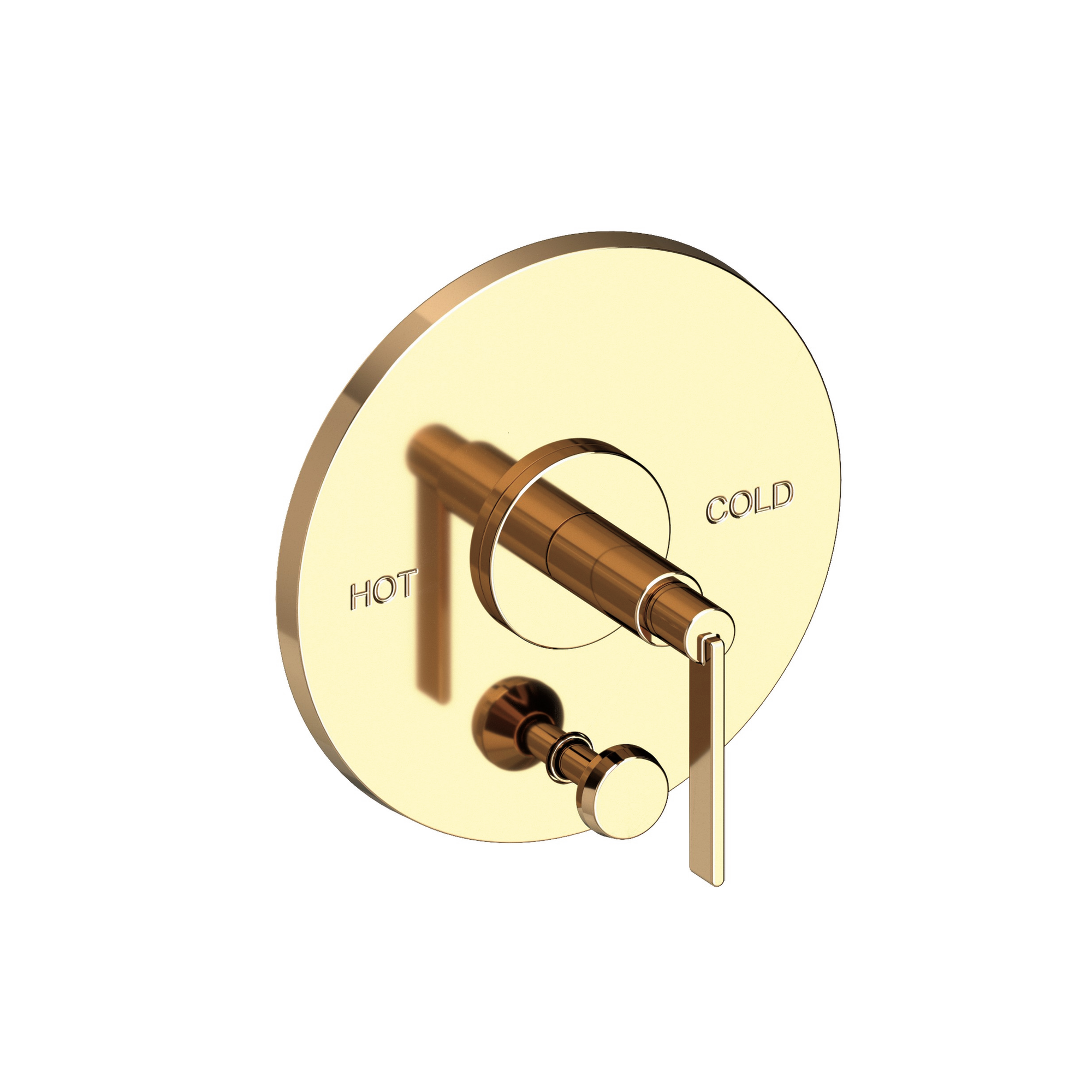 Newport Brass Tolmin® Balanced Pressure Tub & Shower Diverter Plate with Handle