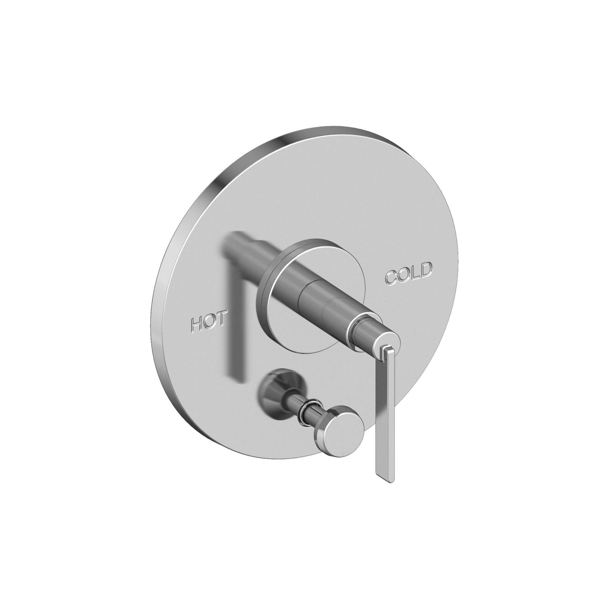 Newport Brass Tolmin® Balanced Pressure Tub & Shower Diverter Plate with Handle
