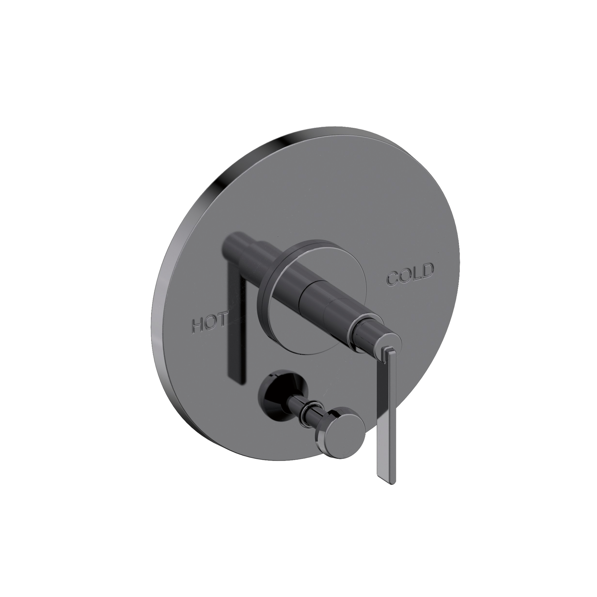 Newport Brass Tolmin® Balanced Pressure Tub & Shower Diverter Plate with Handle