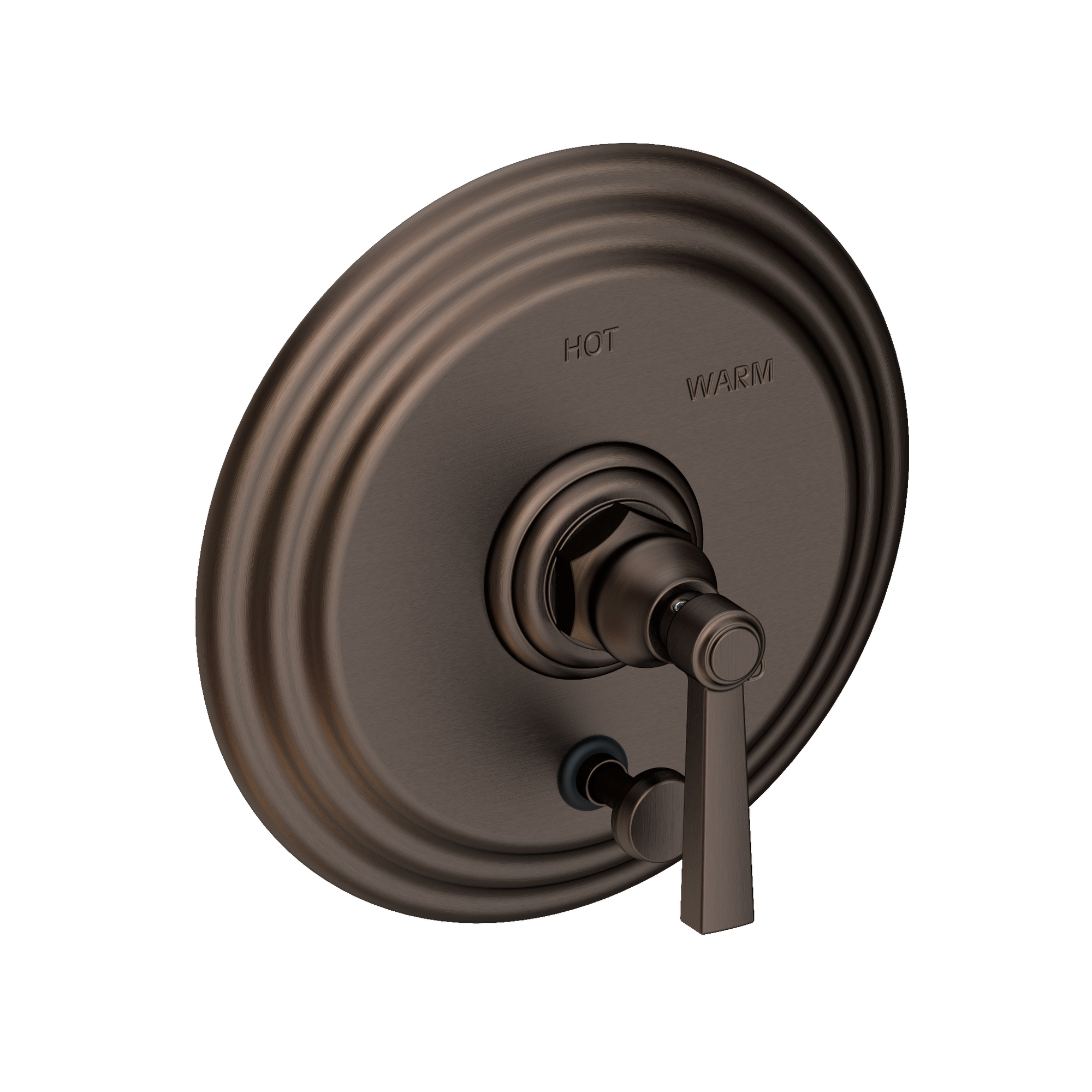 Newport Brass Astor® Balanced Pressure Tub & Shower Diverter Plate with Handle