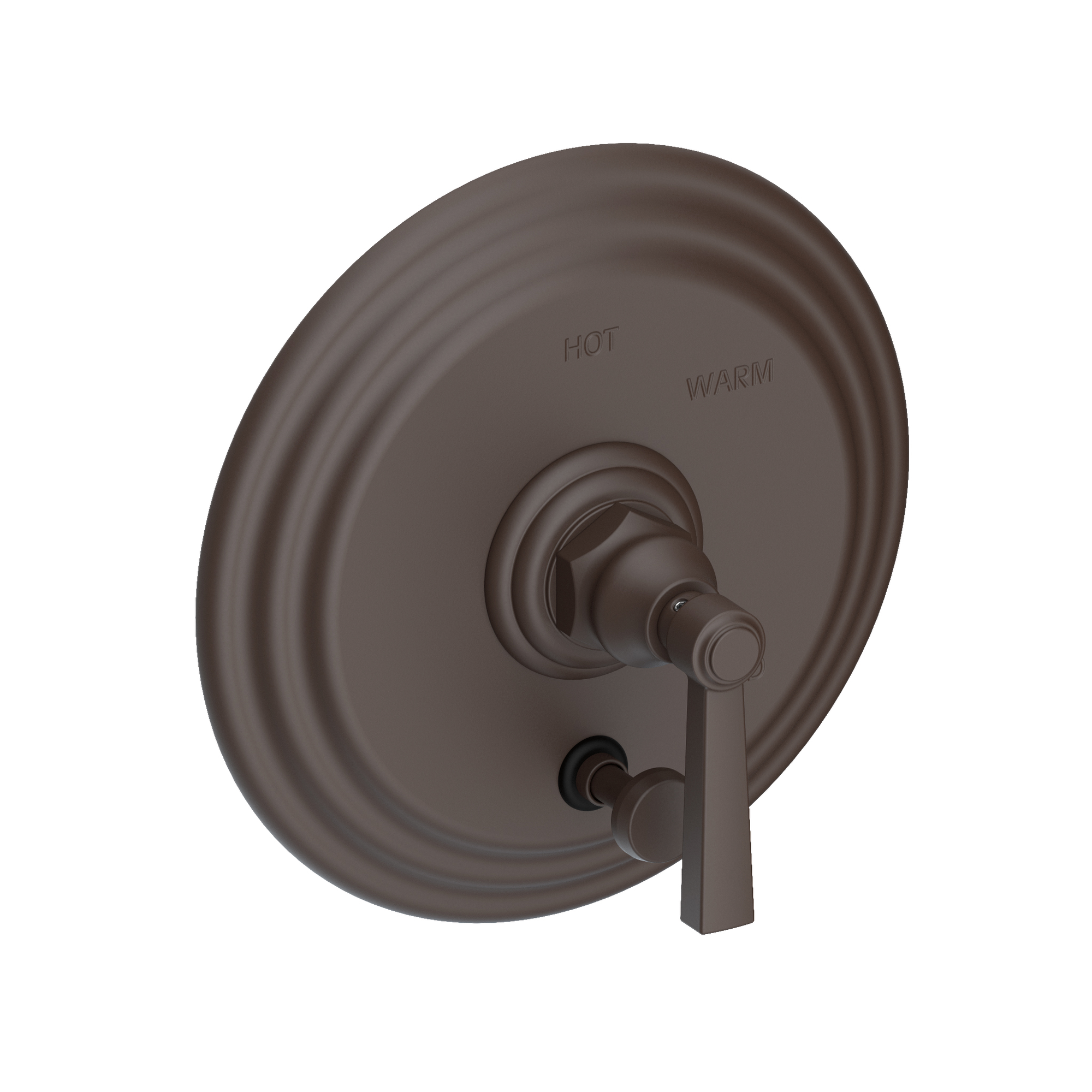 Newport Brass Astor® Balanced Pressure Tub & Shower Diverter Plate with Handle