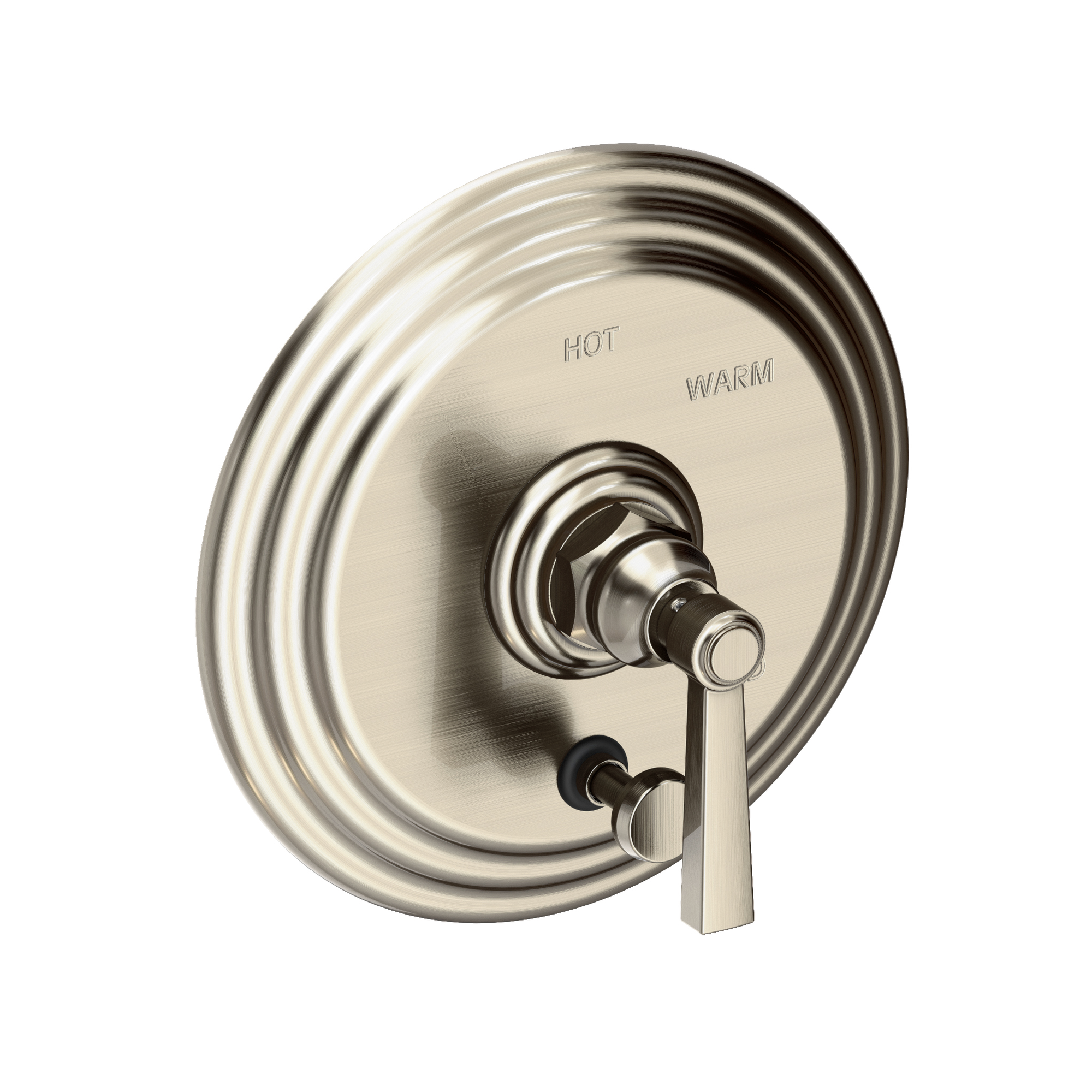 Newport Brass Astor® Balanced Pressure Tub & Shower Diverter Plate with Handle