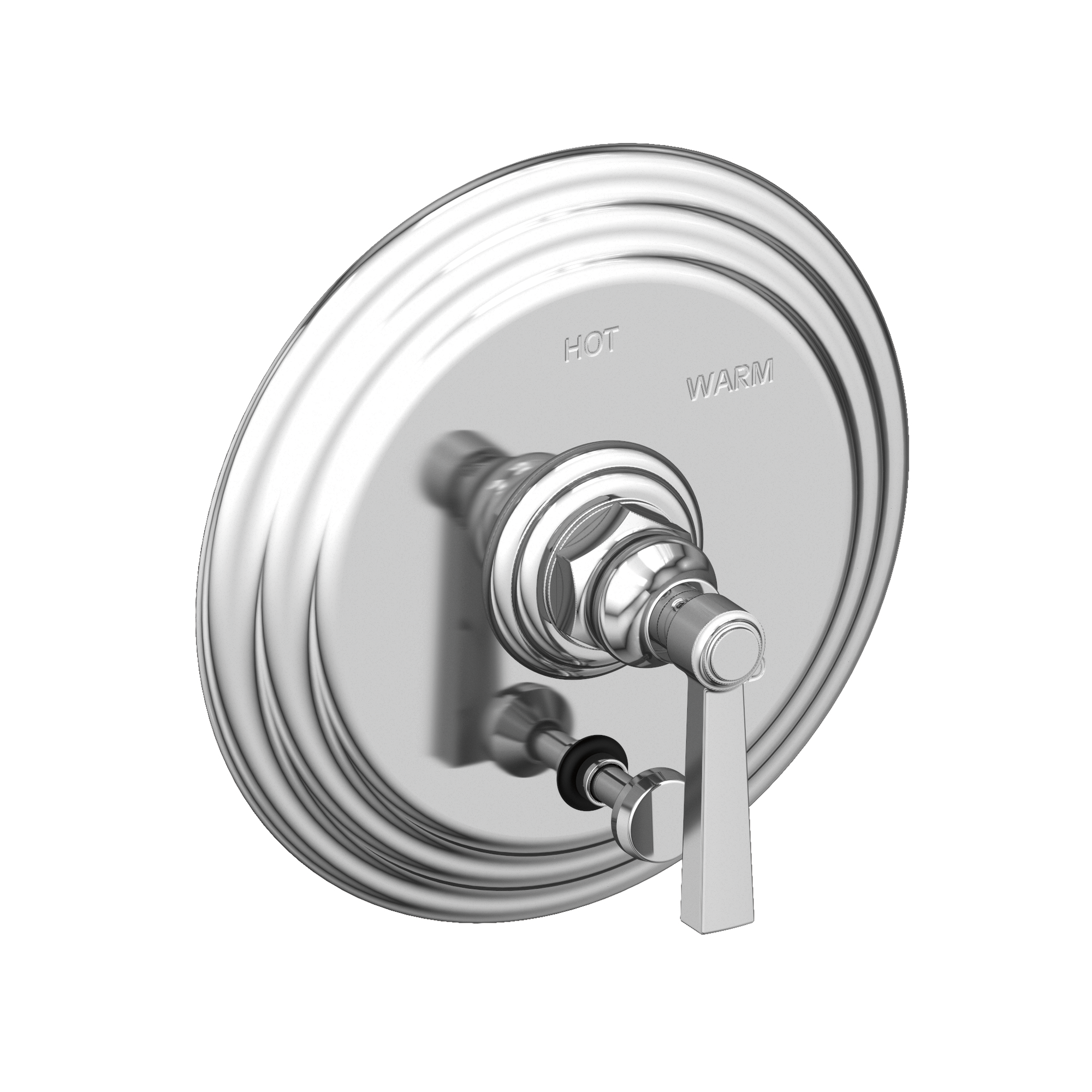 Newport Brass Astor® Balanced Pressure Tub & Shower Diverter Plate with Handle