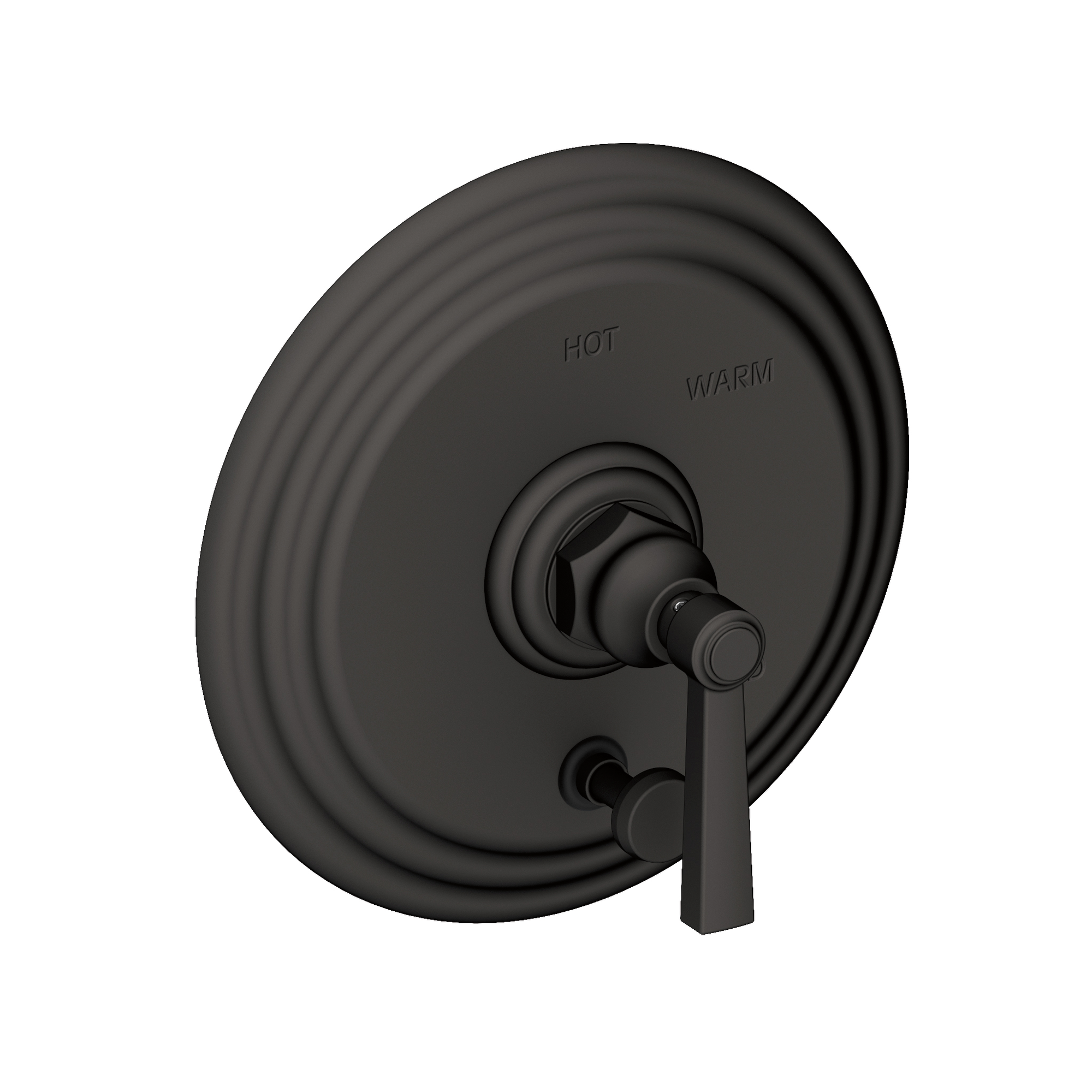 Newport Brass Astor® Balanced Pressure Tub & Shower Diverter Plate with Handle