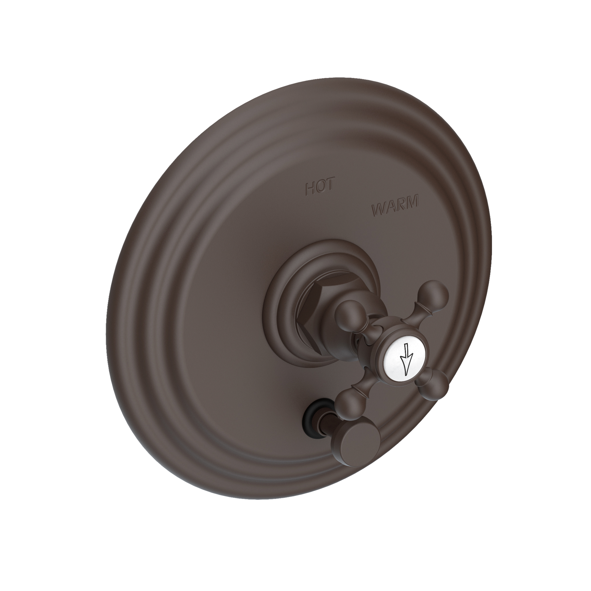 Newport Brass Astor® Balanced Pressure Tub & Shower Diverter Plate with Handle