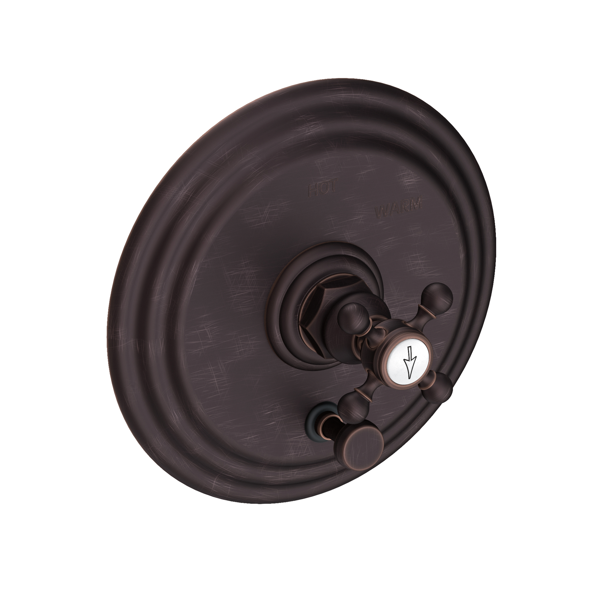 Newport Brass Astor® Balanced Pressure Tub & Shower Diverter Plate with Handle