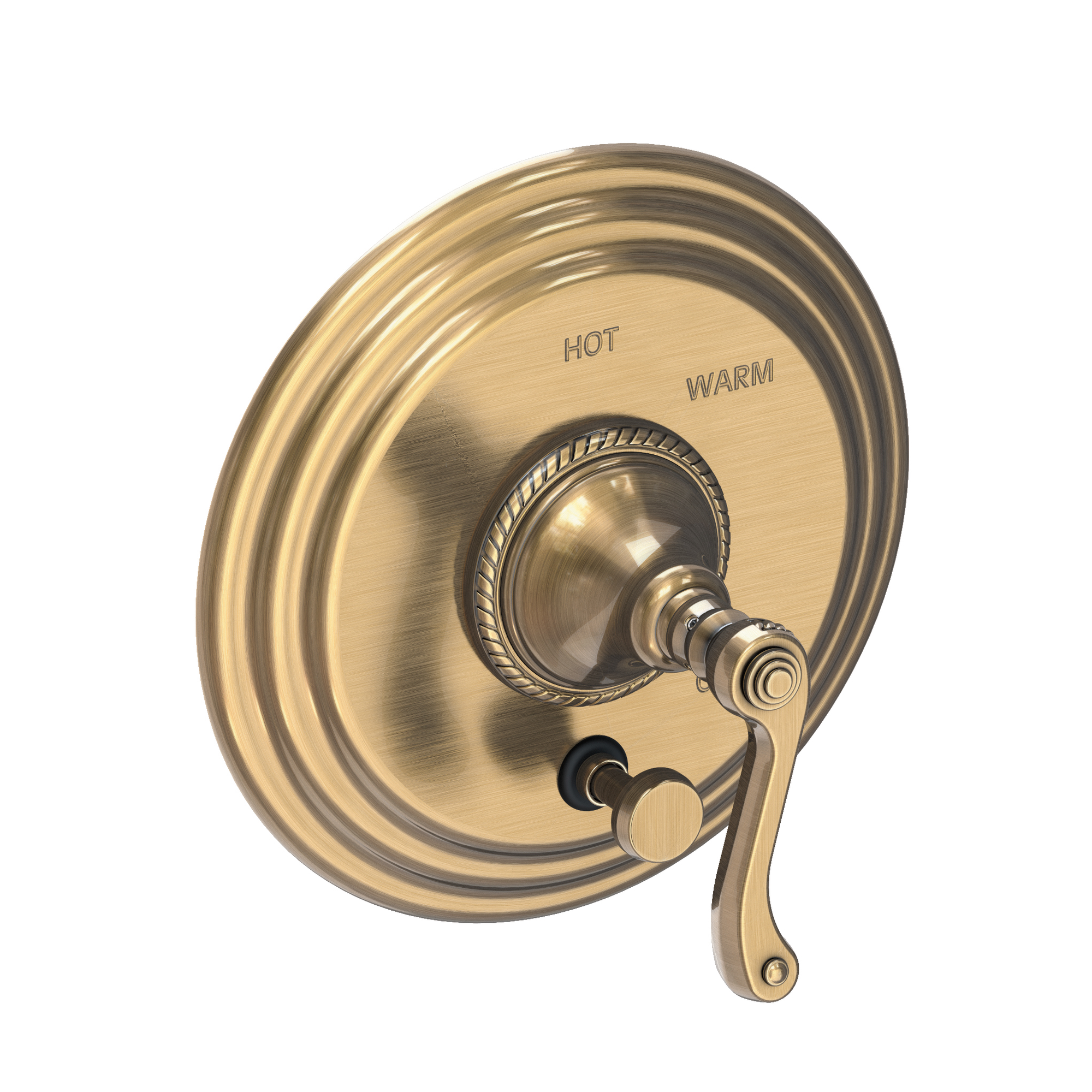 Newport Brass Amisa Balanced Pressure Tub & Shower Diverter Plate with Handle