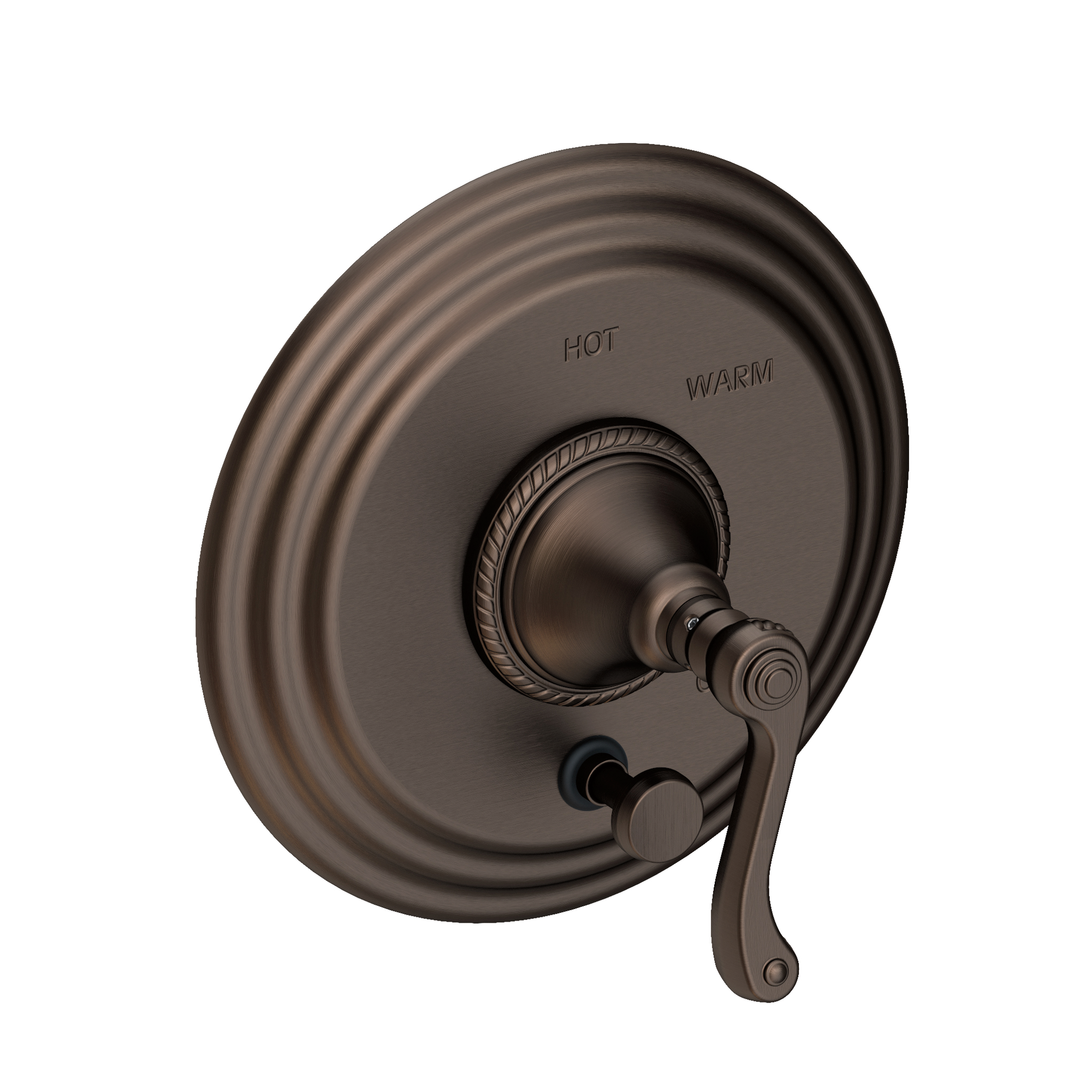 Newport Brass Amisa Balanced Pressure Tub & Shower Diverter Plate with Handle