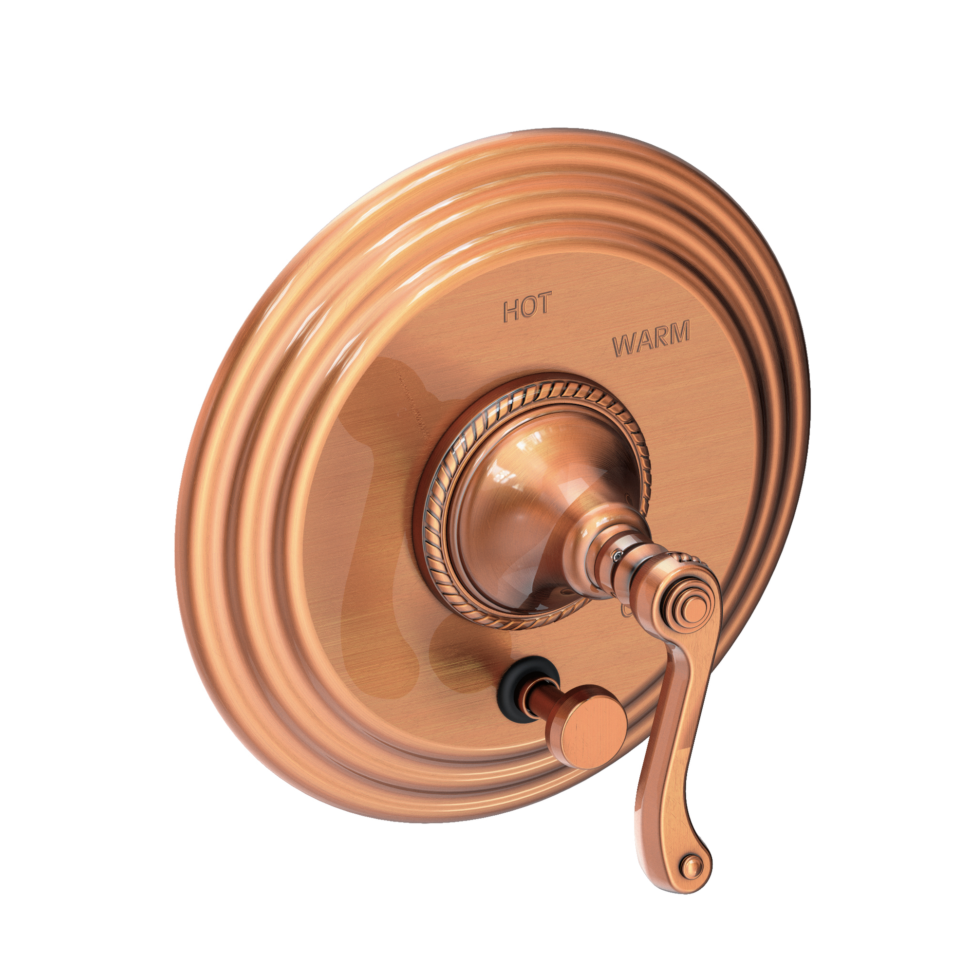 Newport Brass Amisa Balanced Pressure Tub & Shower Diverter Plate with Handle