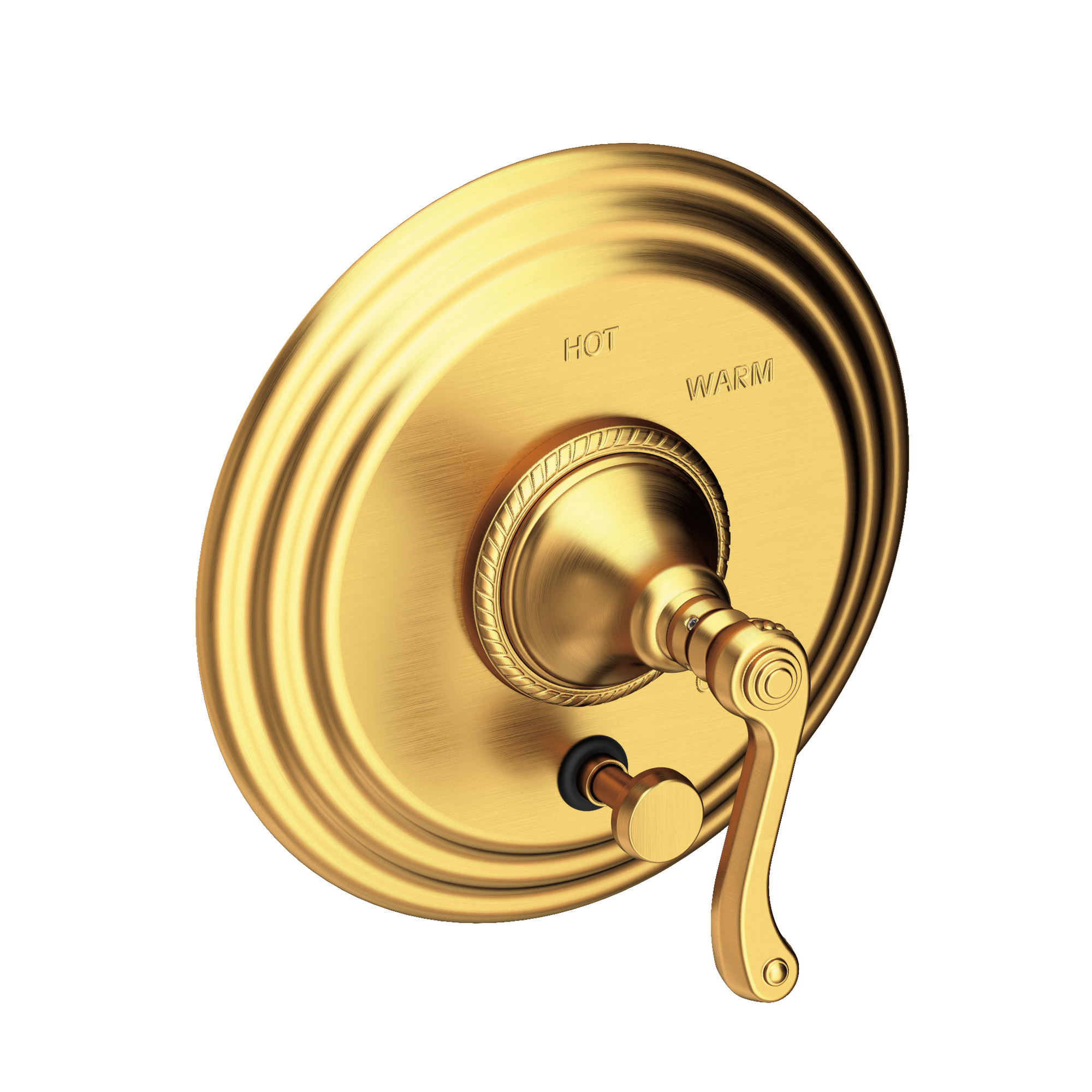 Newport Brass Amisa Balanced Pressure Tub & Shower Diverter Plate with Handle