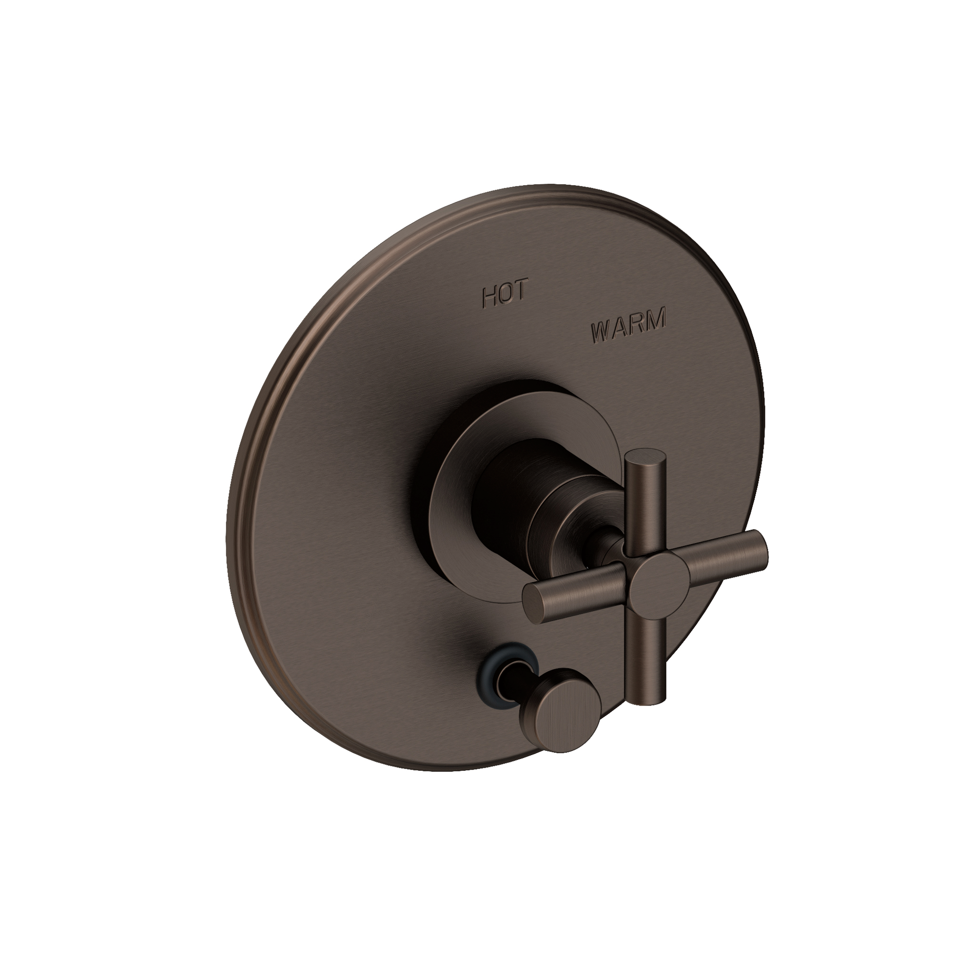 Newport Brass East Linear® Balanced Pressure Tub & Shower Diverter Plate with Handle