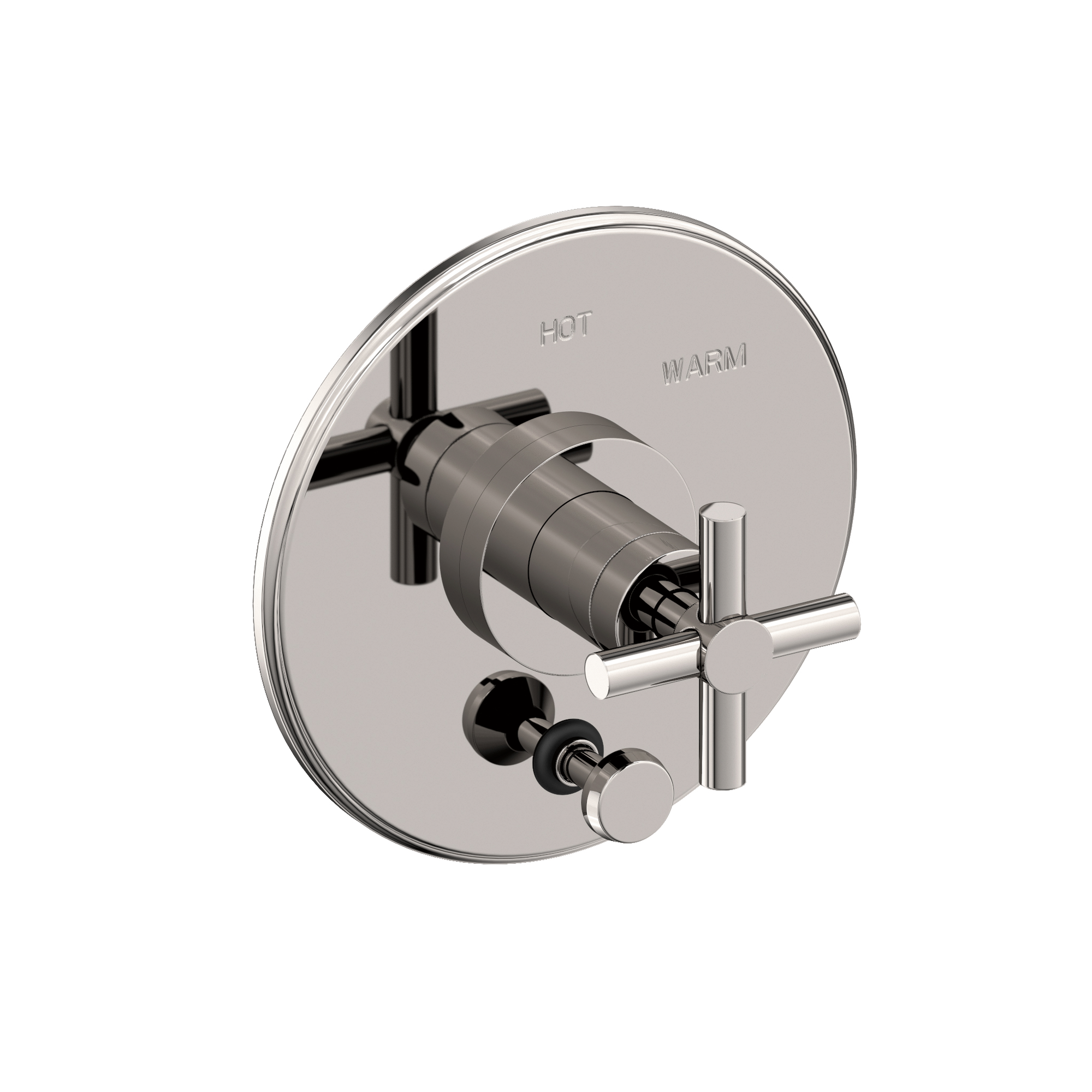 Newport Brass East Linear® Balanced Pressure Tub & Shower Diverter Plate with Handle