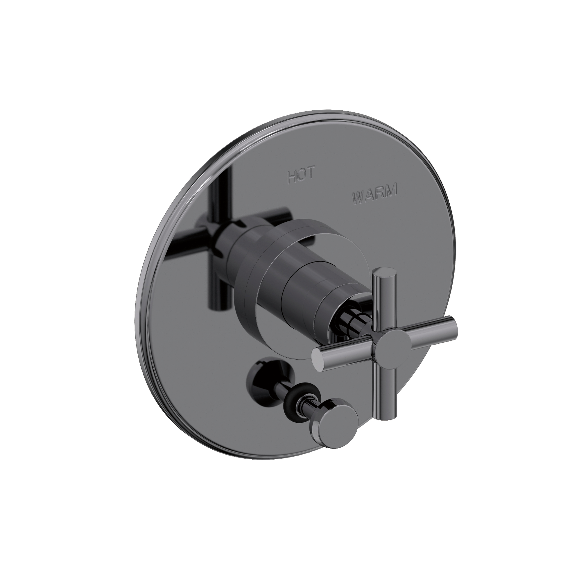 Newport Brass East Linear® Balanced Pressure Tub & Shower Diverter Plate with Handle