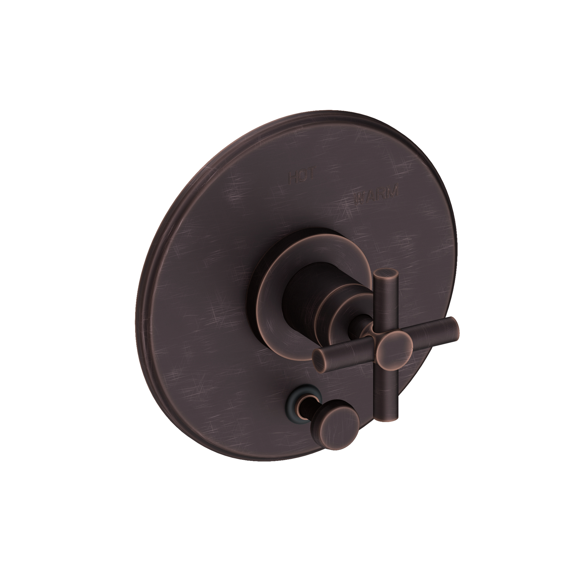 Newport Brass East Linear® Balanced Pressure Tub & Shower Diverter Plate with Handle