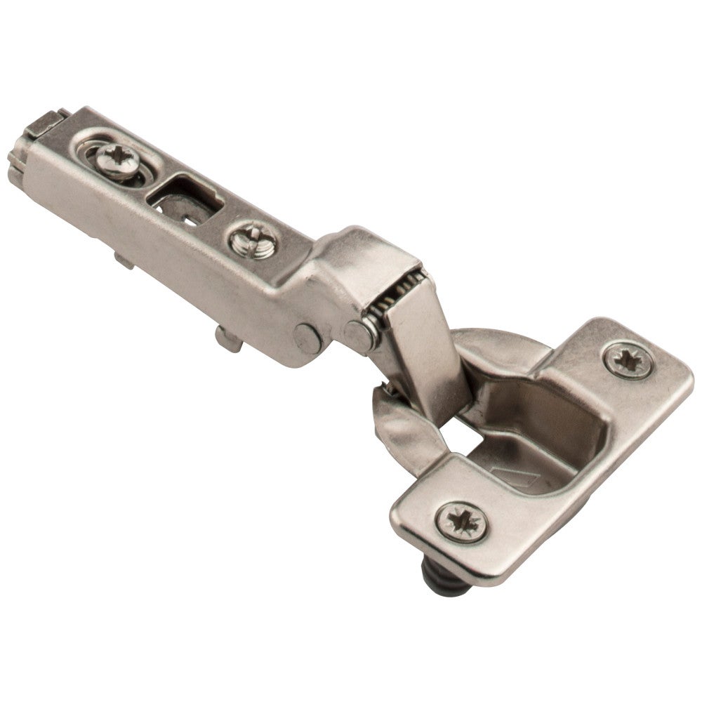Hardware Resources HR MAX 110° Partial OverlayScrew Adjustable Standard Duty Hinge with Press-in 8 mm Dowels