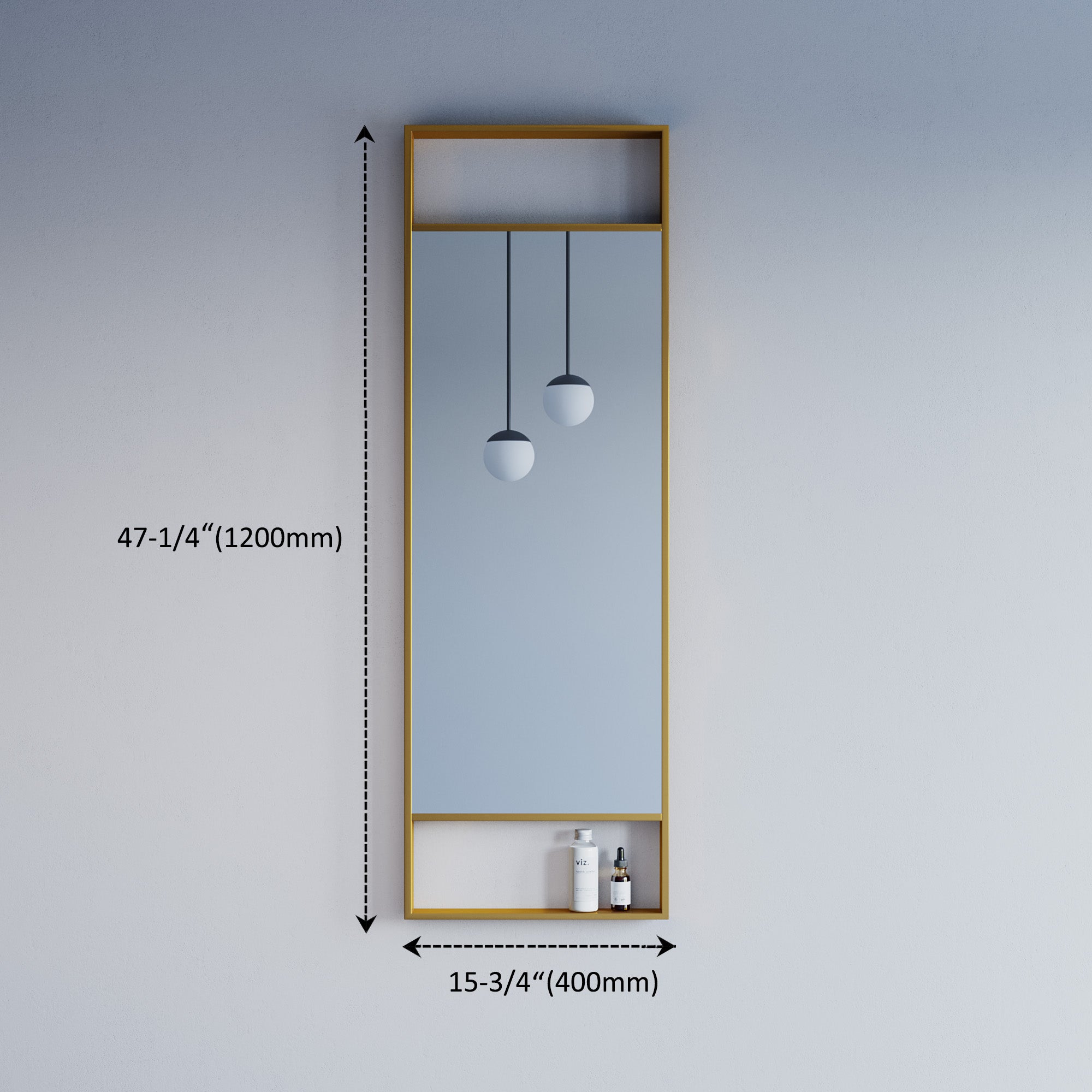 Alu Frame Mirror 5004 1647