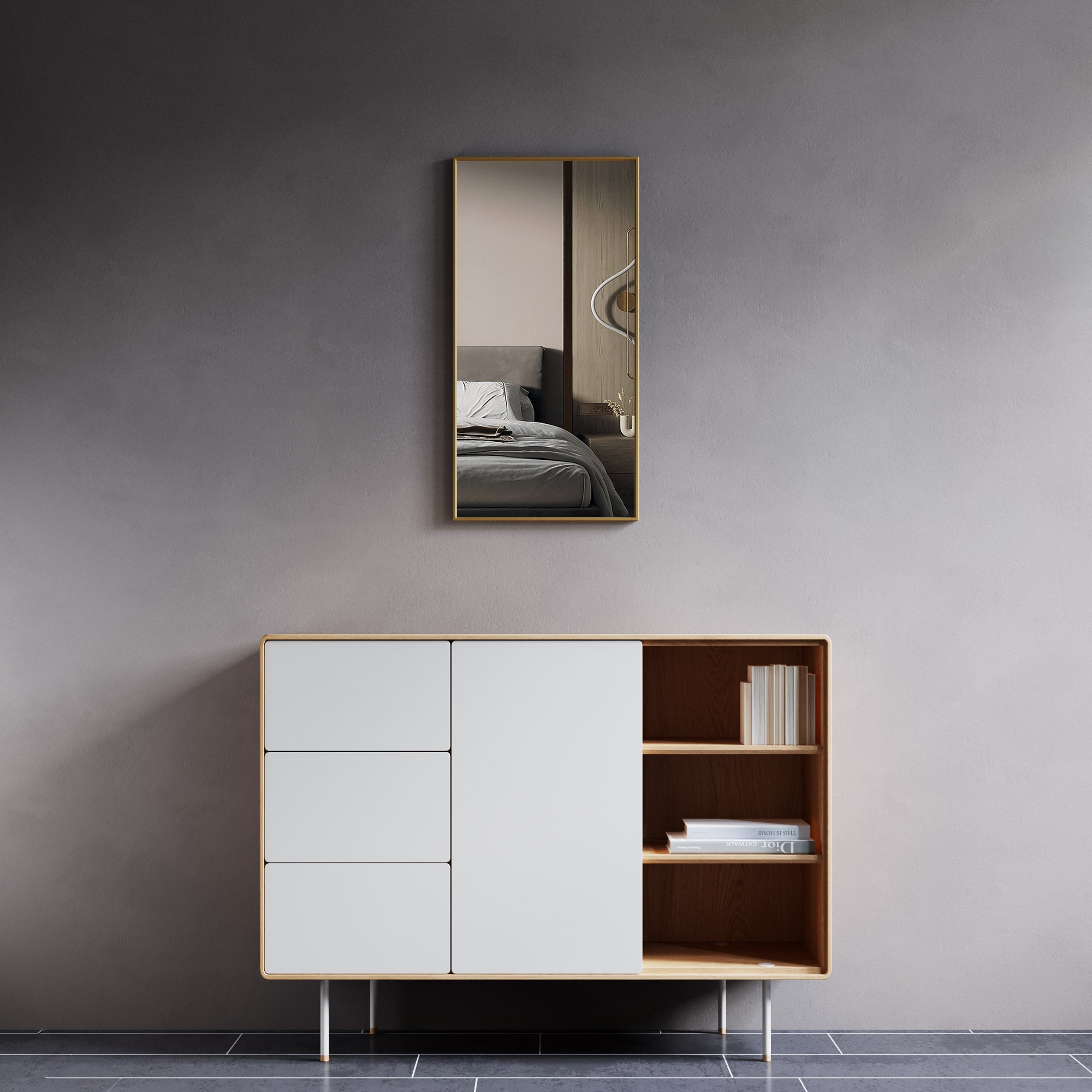 Alu Frame Mirror 5004 1831