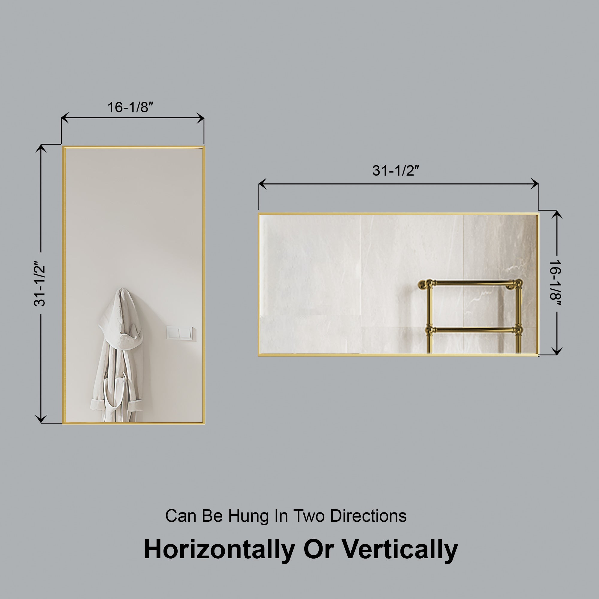 Alu Frame Mirror 5004 1831