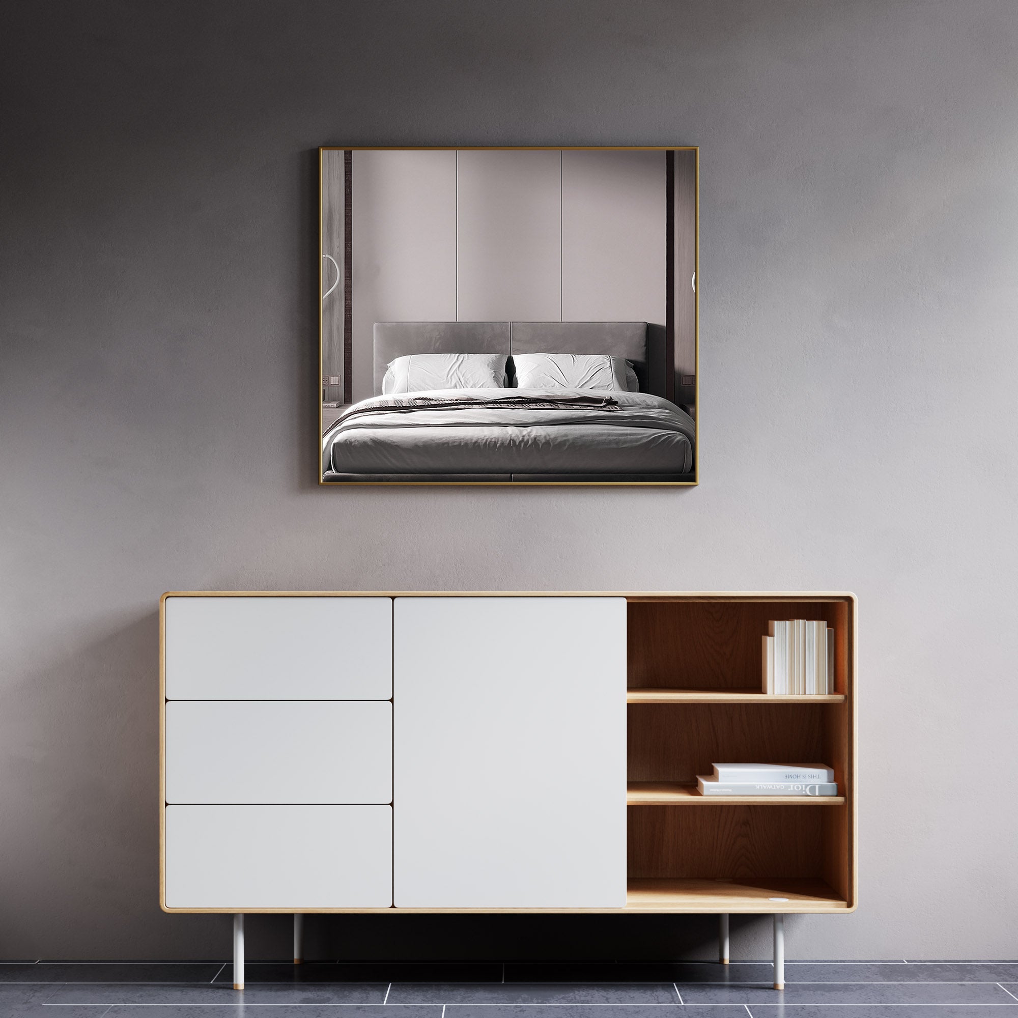 Alu Frame Mirror 5004 3631