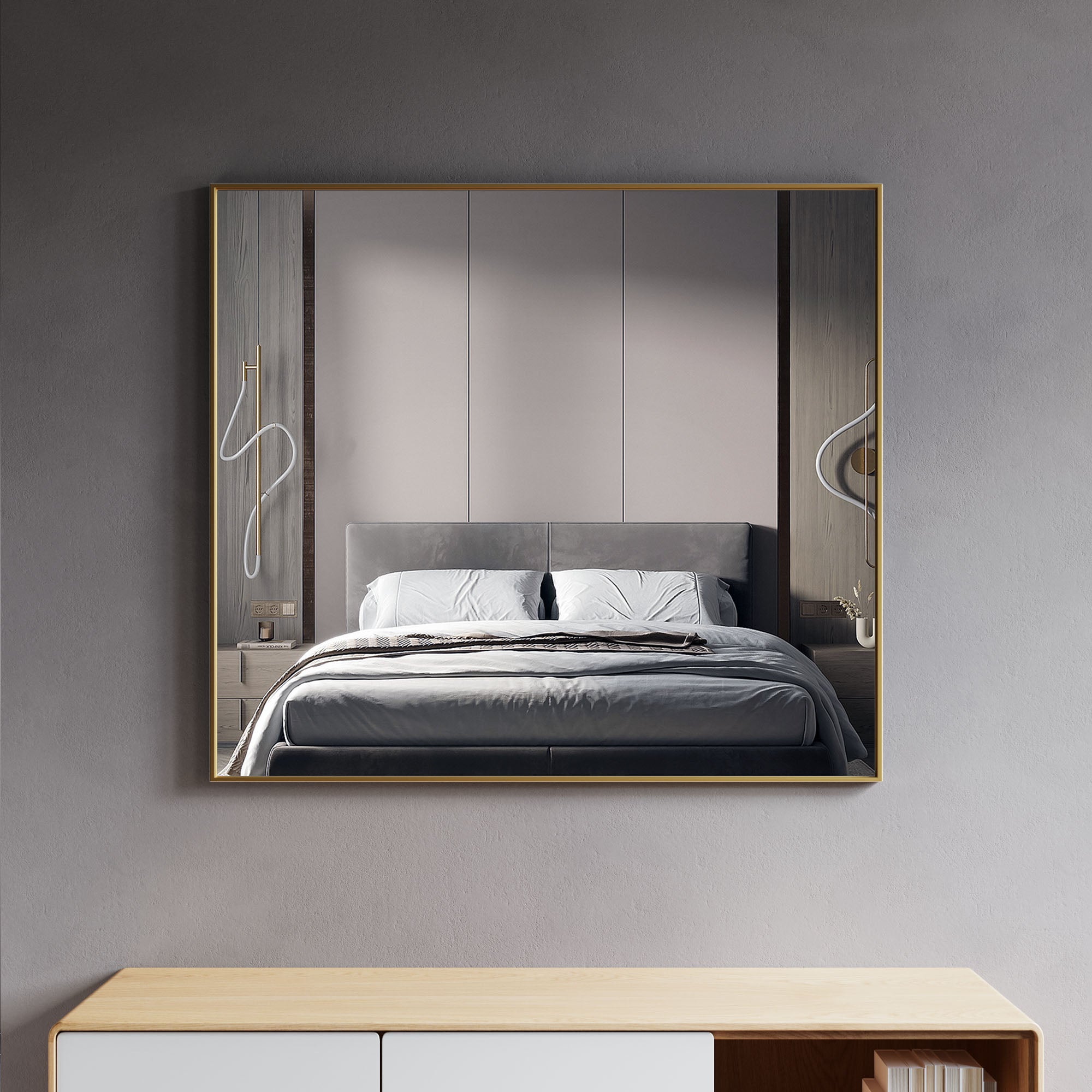 Alu Frame Mirror 5004 3631