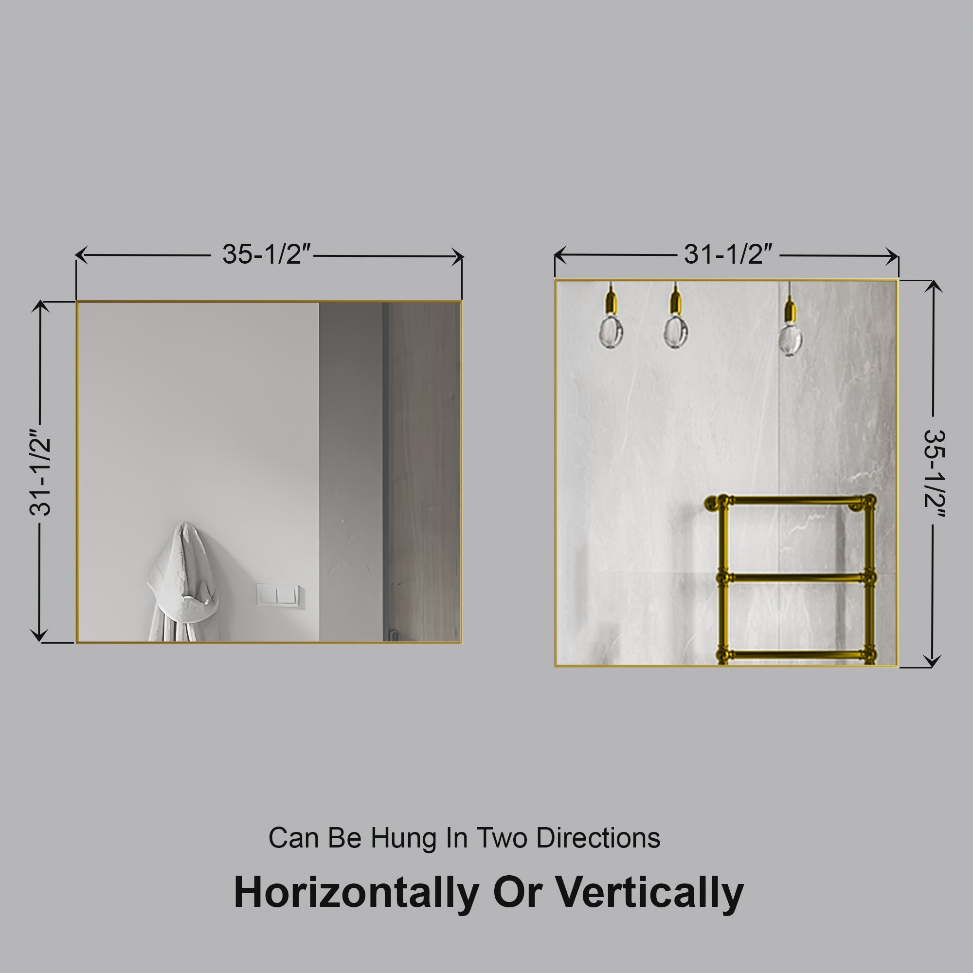 Alu Frame Mirror 5004 3631