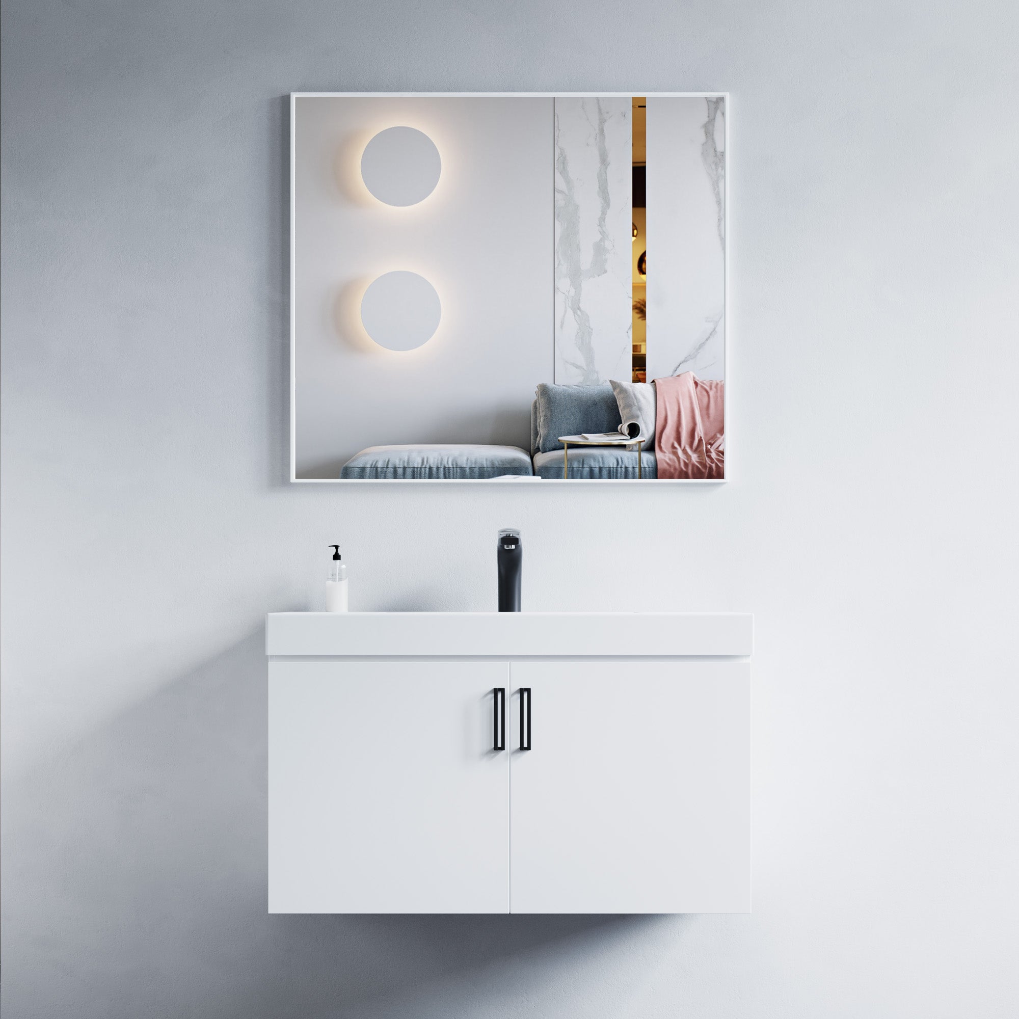 Alu Frame Mirror 5004 3631