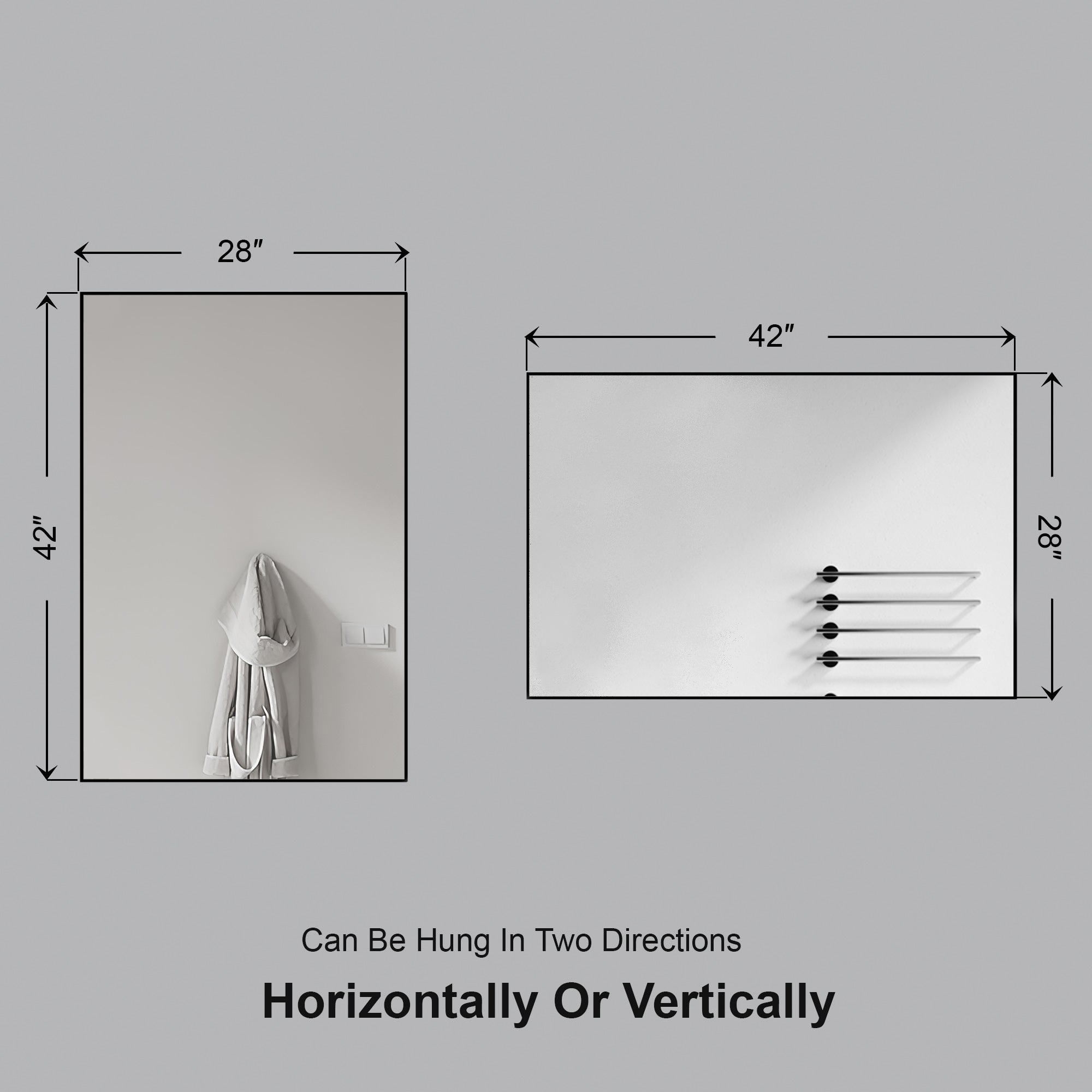 Alu Frame Mirror 5004 4228