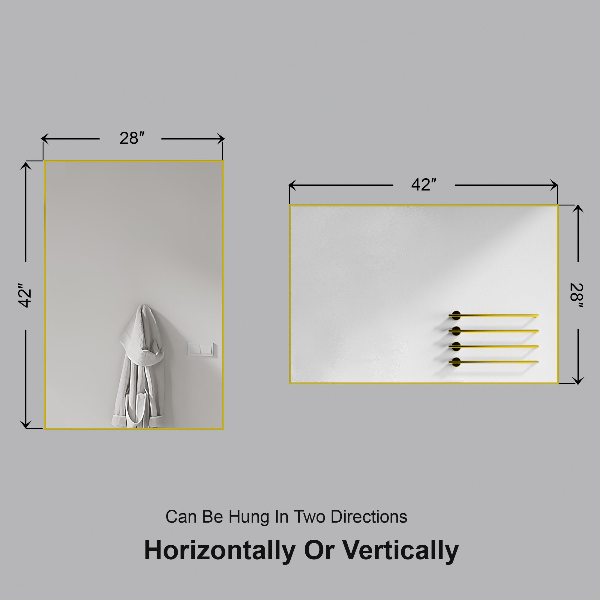 Alu Frame Mirror 5004 4228