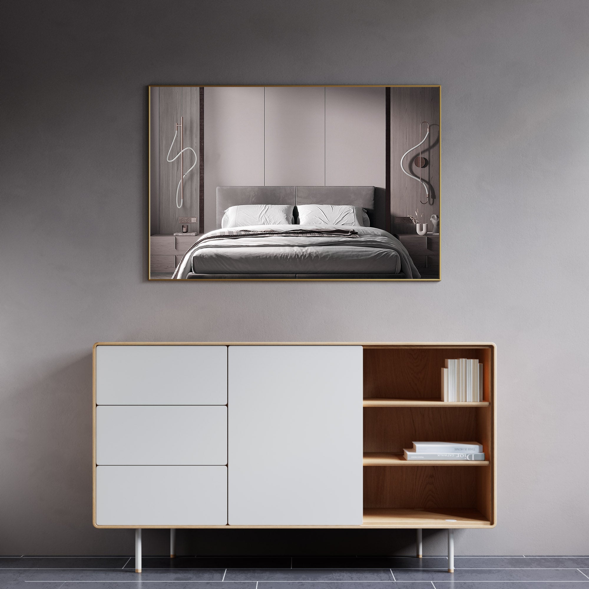 Alu Frame Mirror 5004 4831