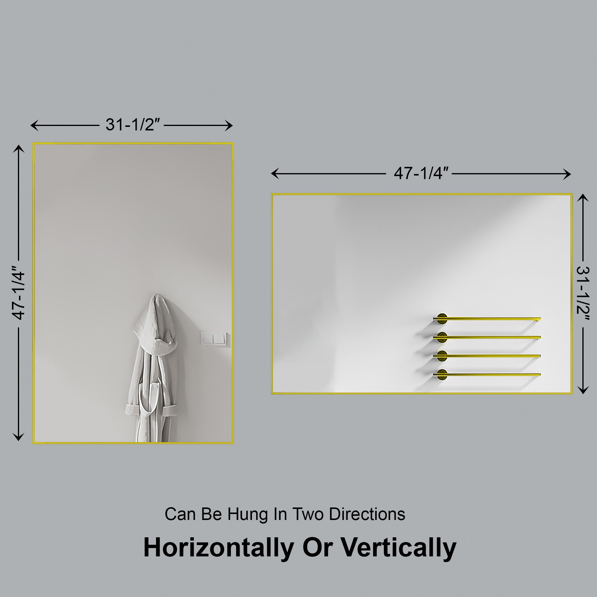 Alu Frame Mirror 5004 4831