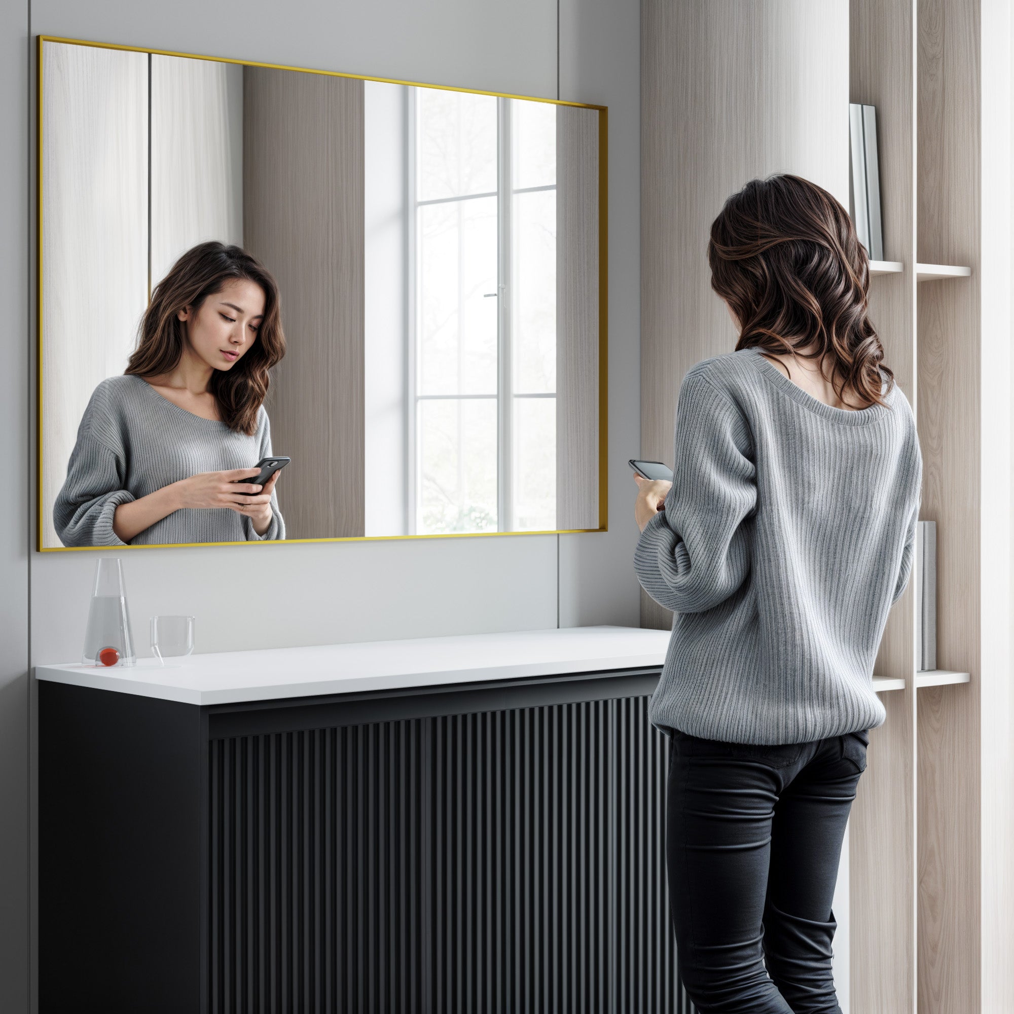 Alu Frame Mirror 5004 4831