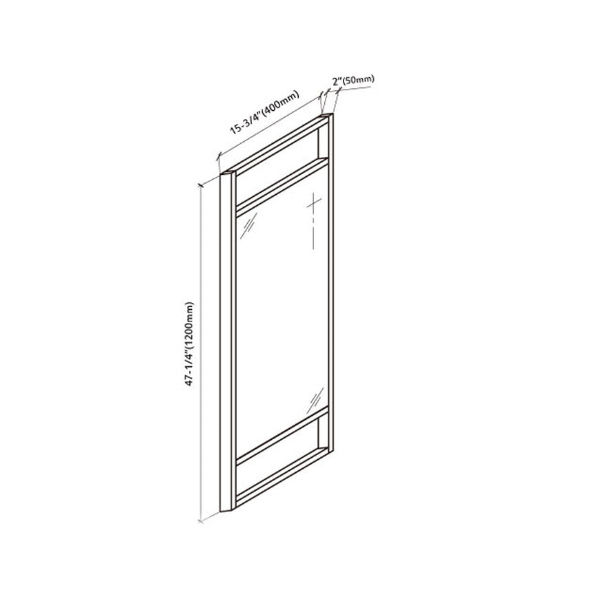 Alu Frame Mirror 5004 1647