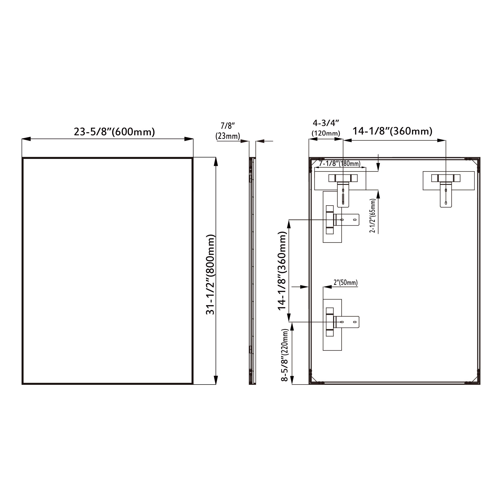 Alu Frame Mirror 5004 2431