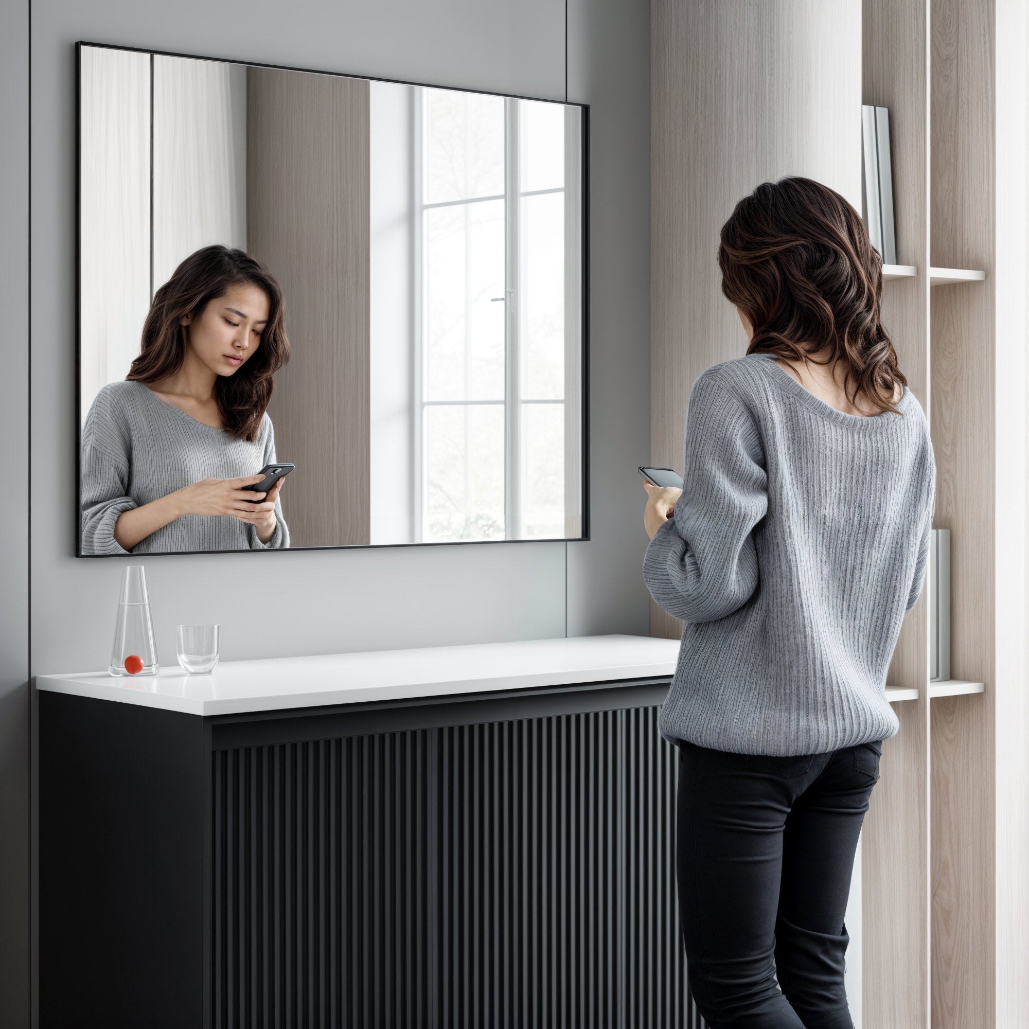 Alu Frame Mirror 5004 4228