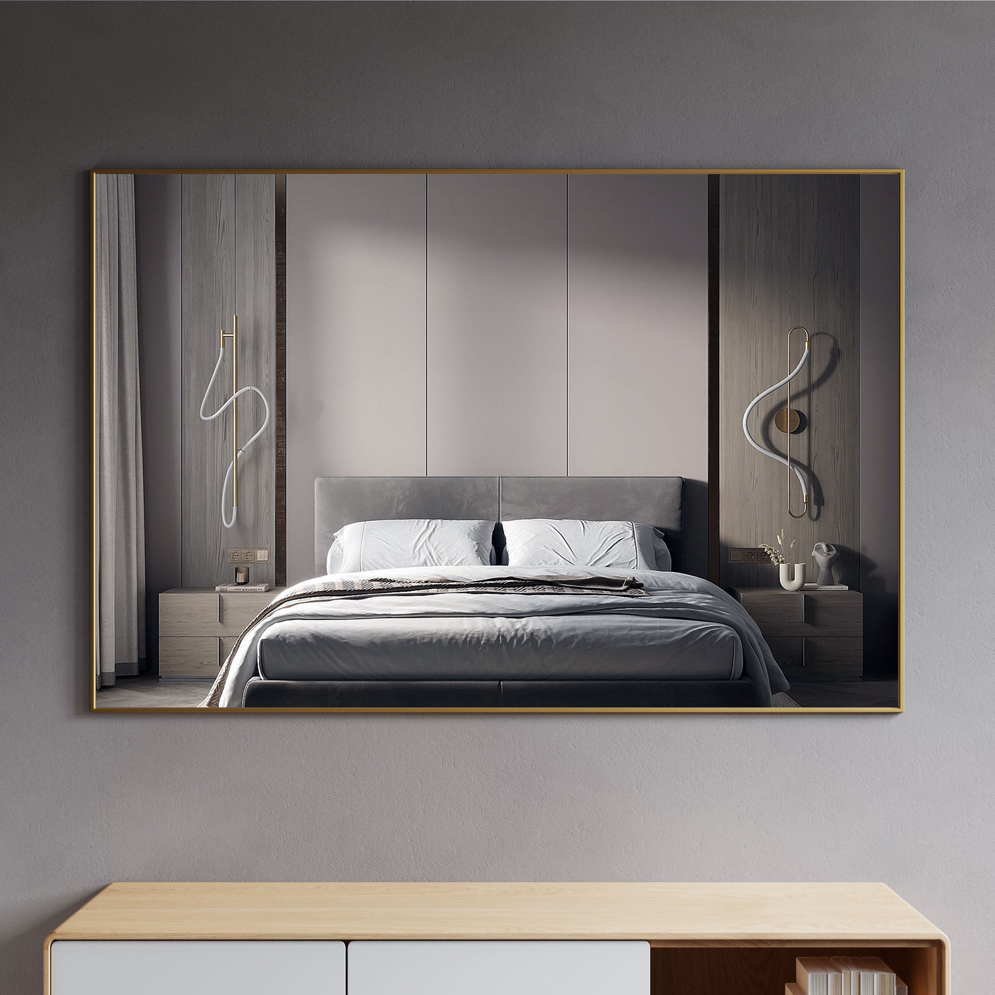 Alu Frame Mirror 5004 4228