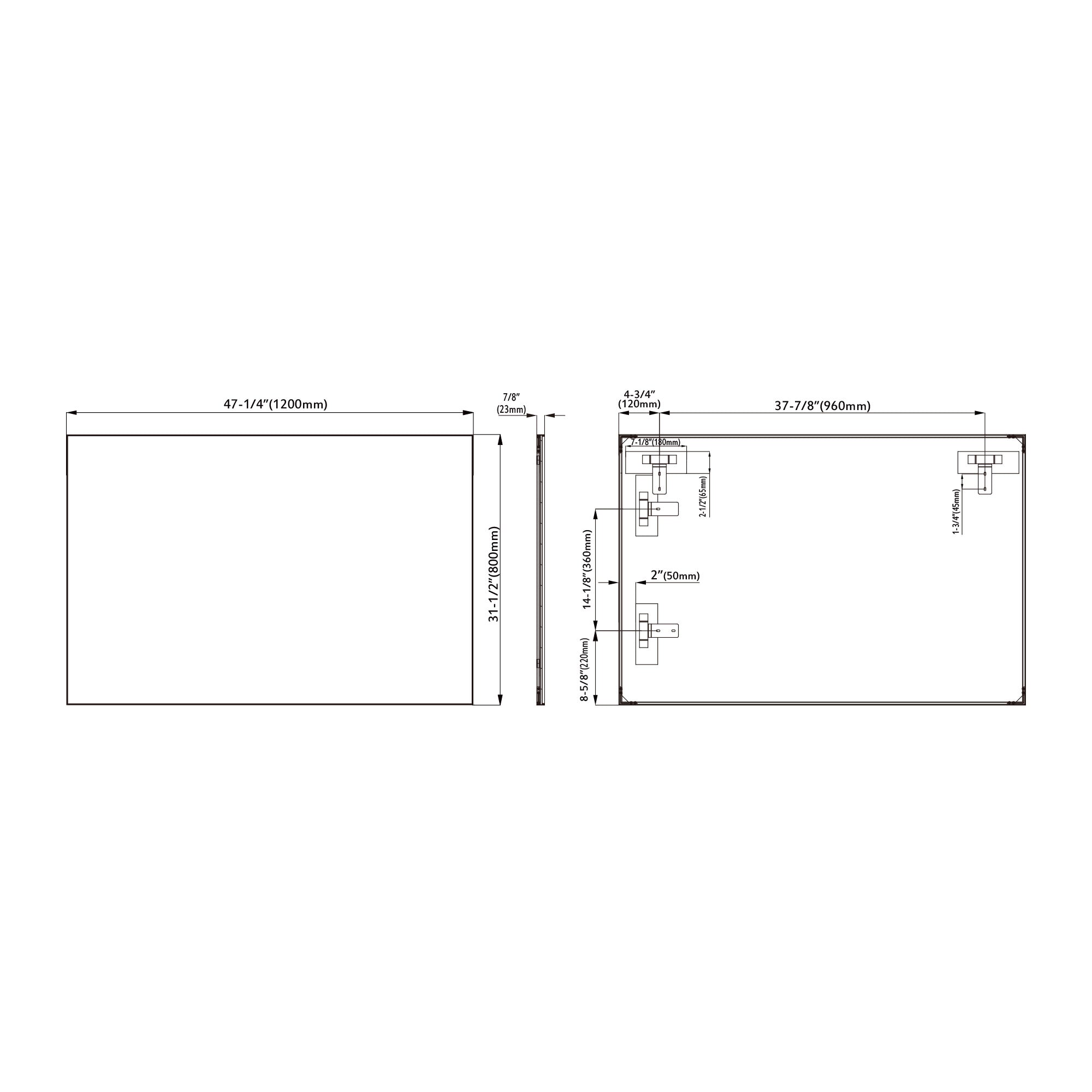 Alu Frame Mirror 5004 4831