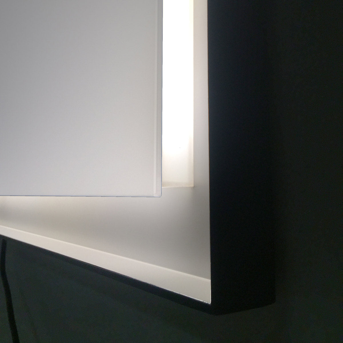 Black Alu Frame Mirror 5005 2060